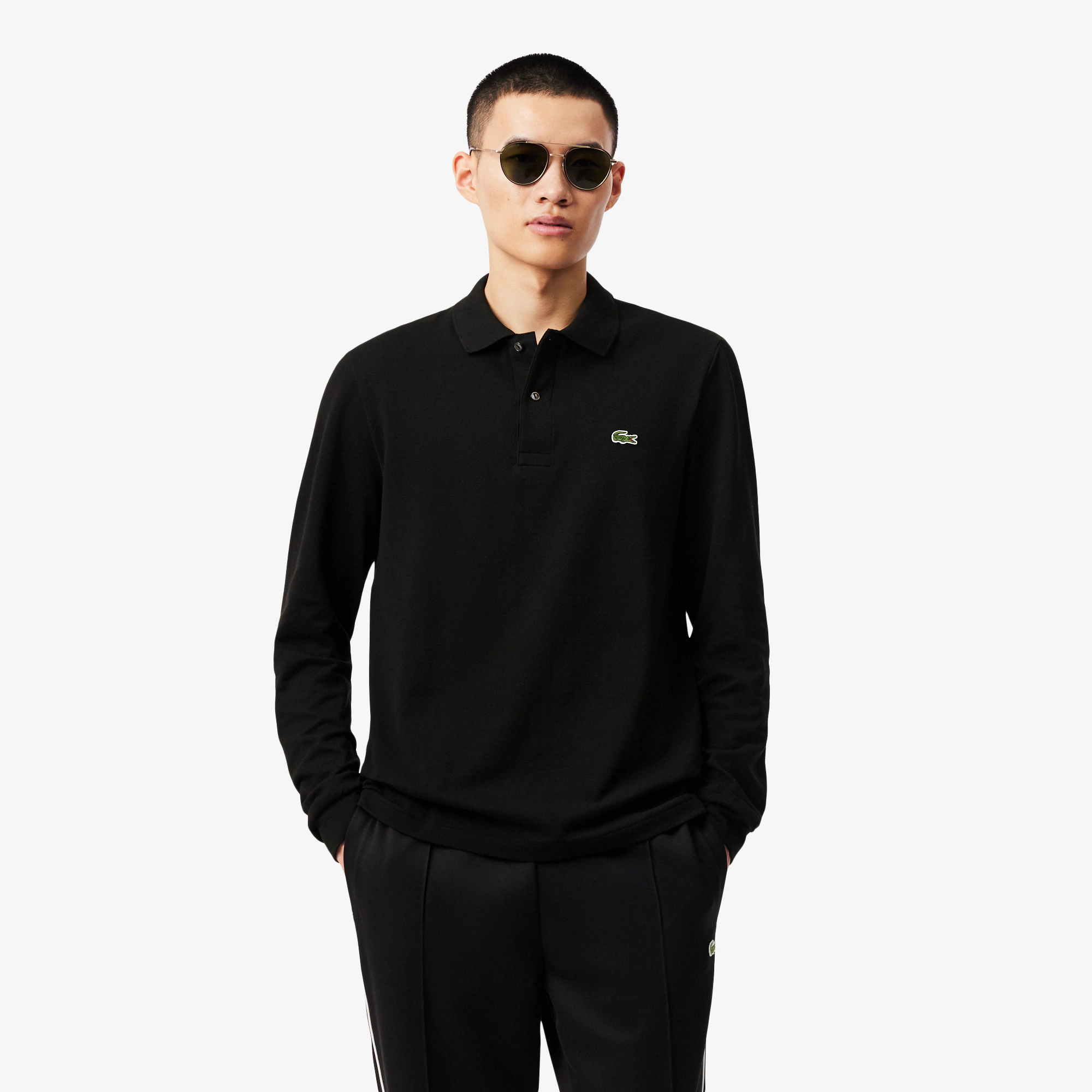 Men's Classic Fit Long Sleeve L.12.12 Polo