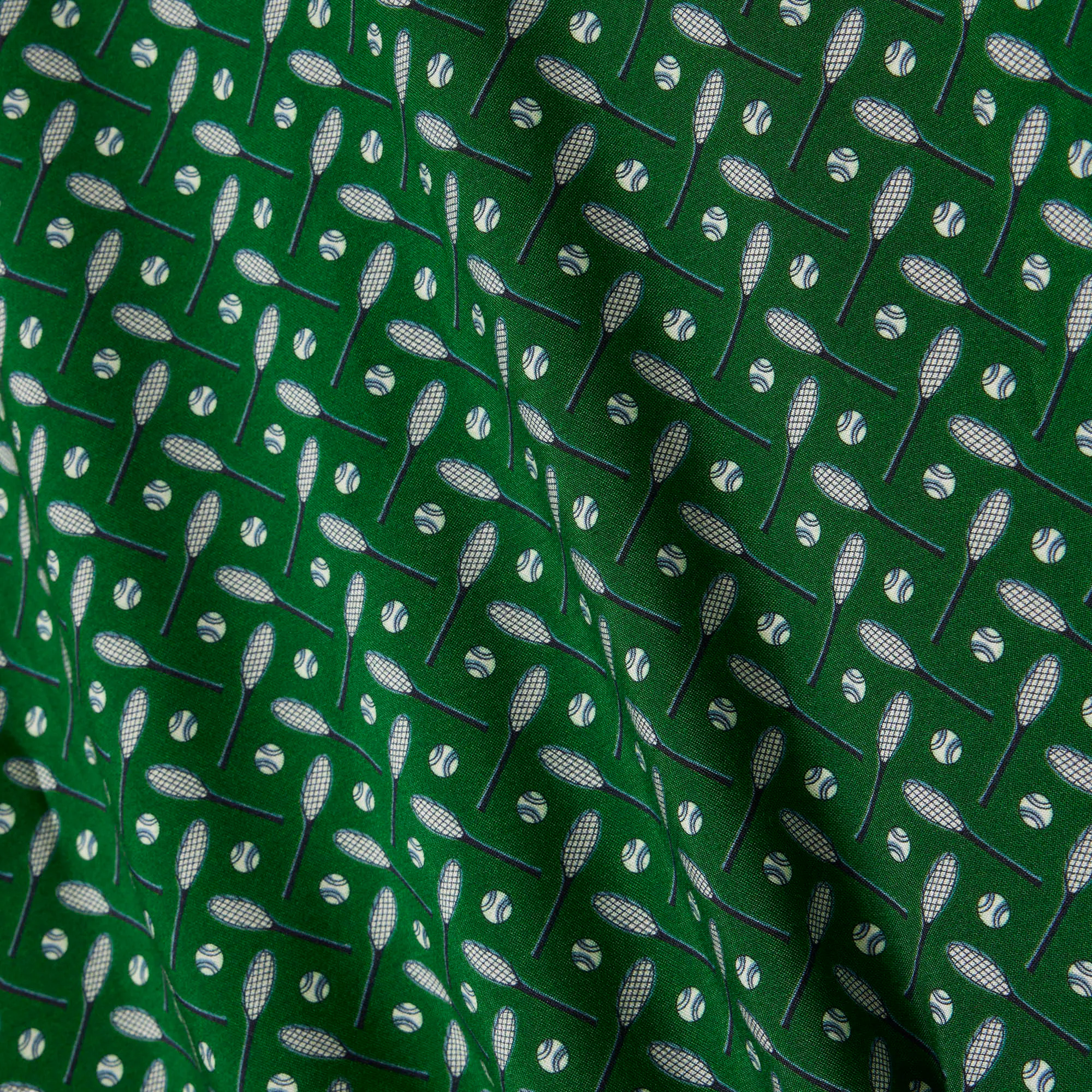 Runway Regular Fit Printed Satin Shirt