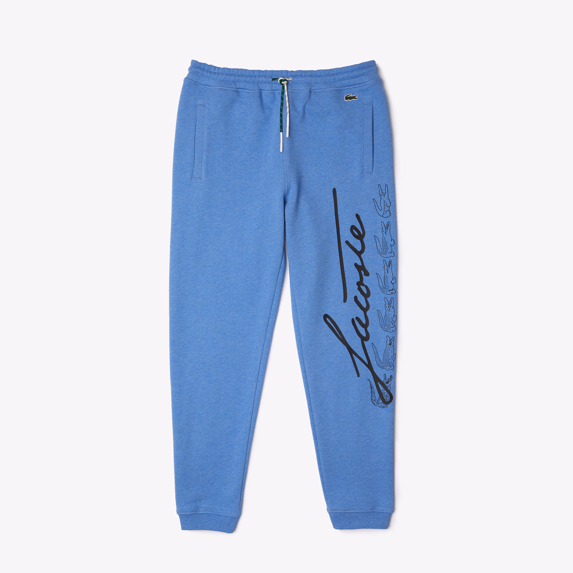 Men's Signature & Croc Print Cotton Fleece Sweatpants