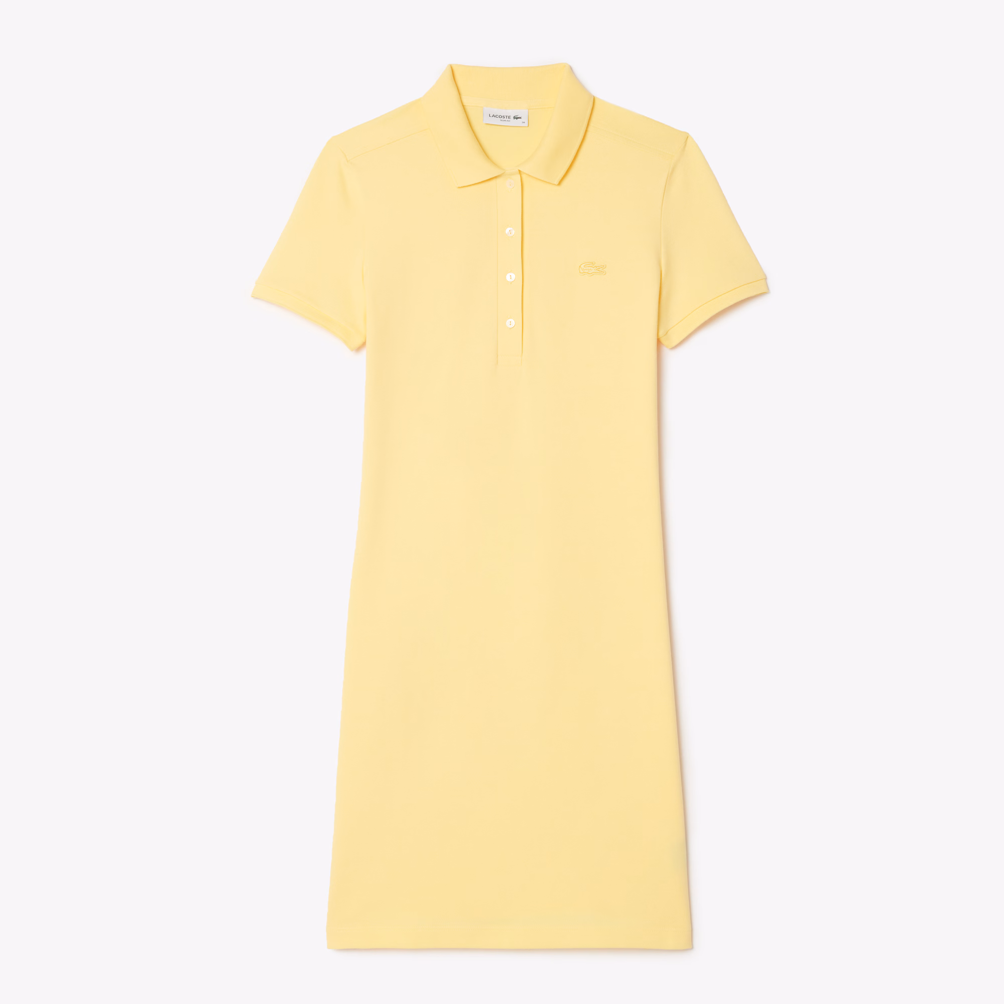 Women's Slim Fit Stretch Mini Piqué Polo Dress
