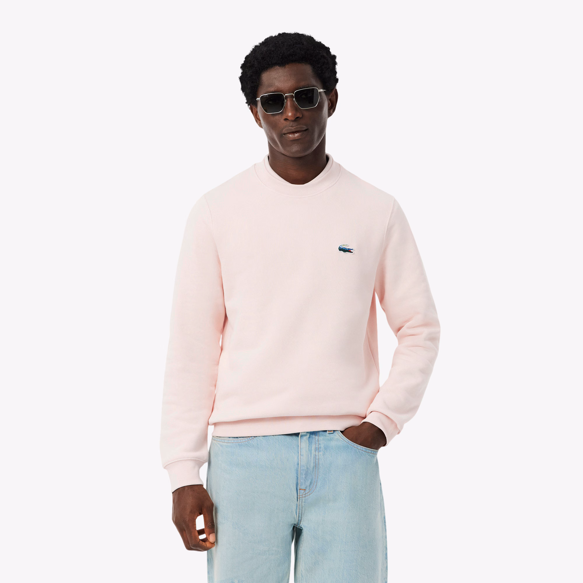 Men's Landscape Crocodile Fleece Sweatshirt