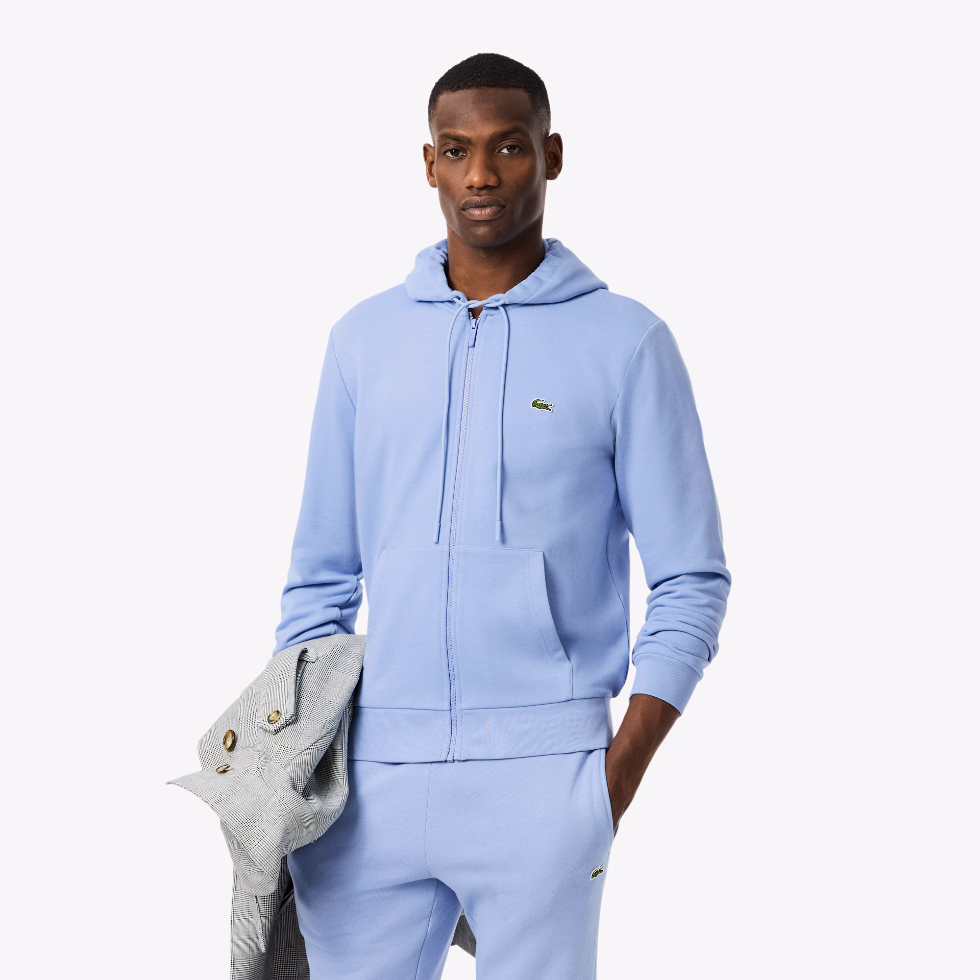 Men's Classic Fit Zip-Up Fleece Sweatshirt