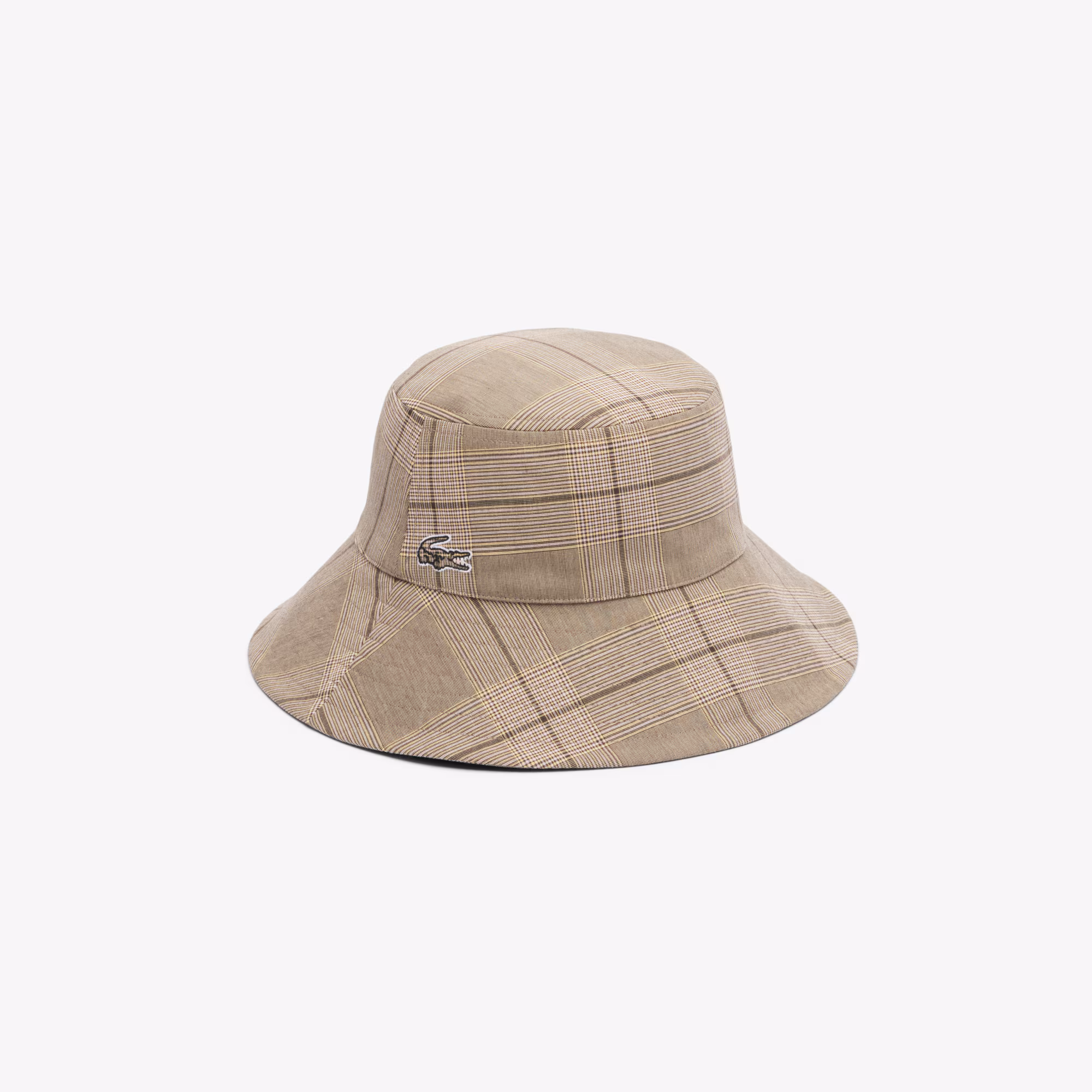 Women's Plaid Cotton Poplin Bucket Hat