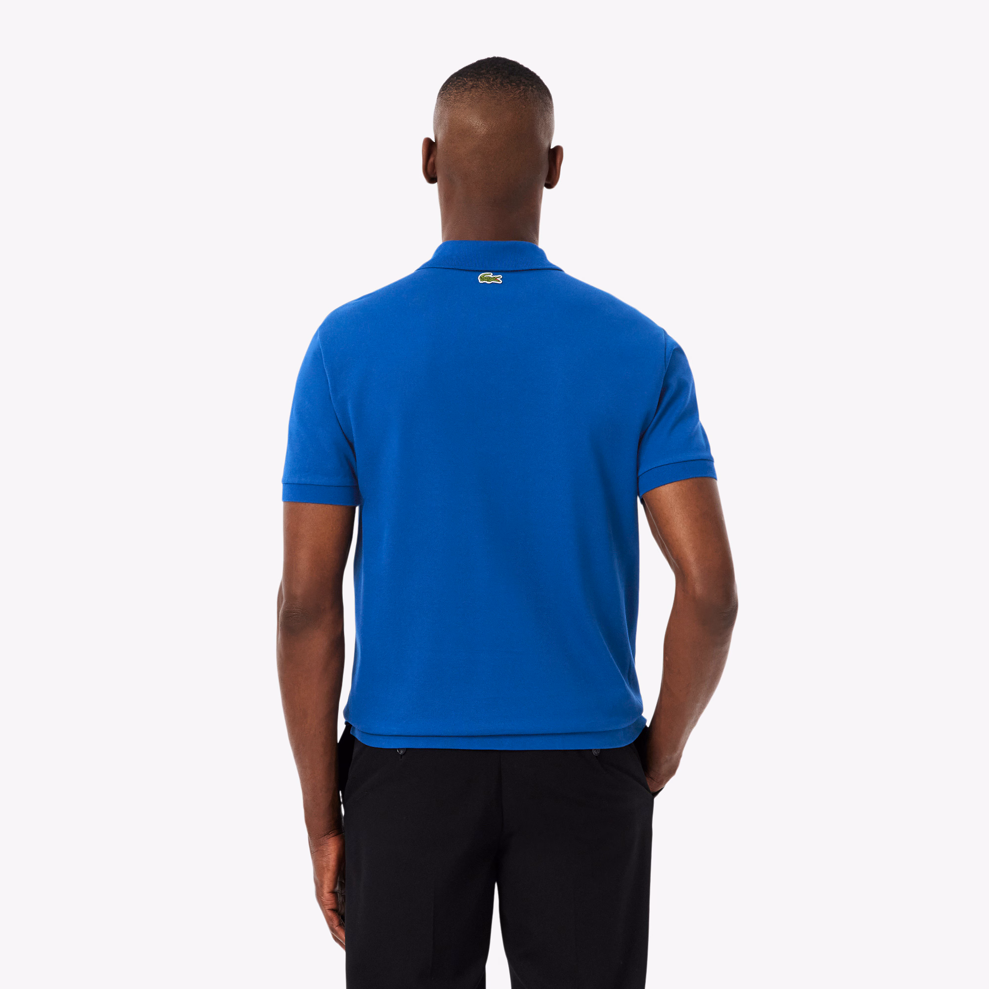 Men's Classic Fit Petit Piqué Badge Polo