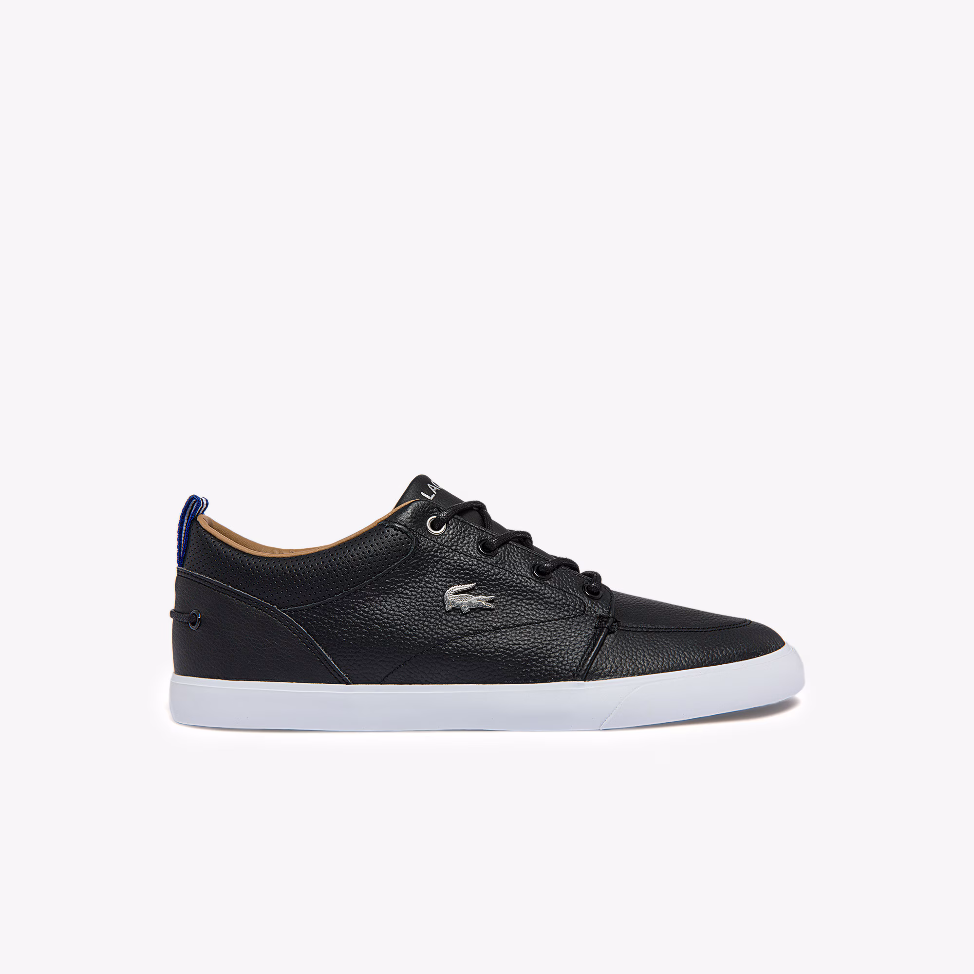 Men's Bayliss Leather Perforated Collar Sneakers