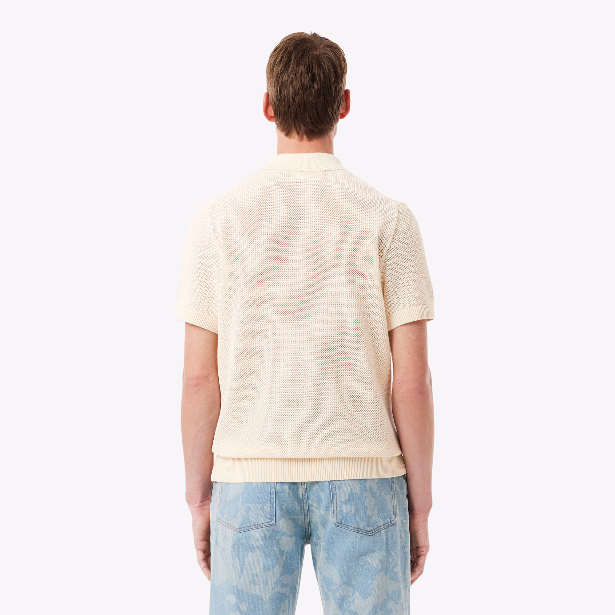 Men's Made In France Polo Collar Sweater