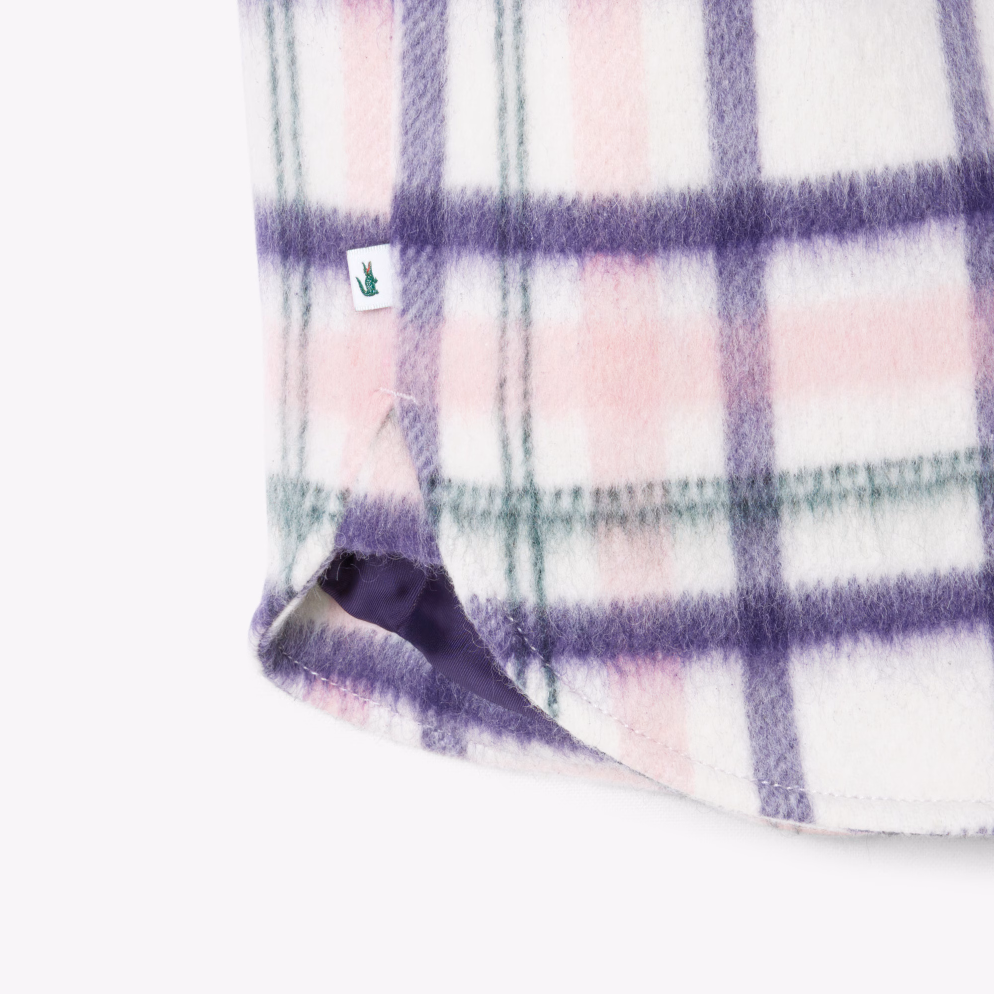 Women's Oversized Quilted Wool Overshirt