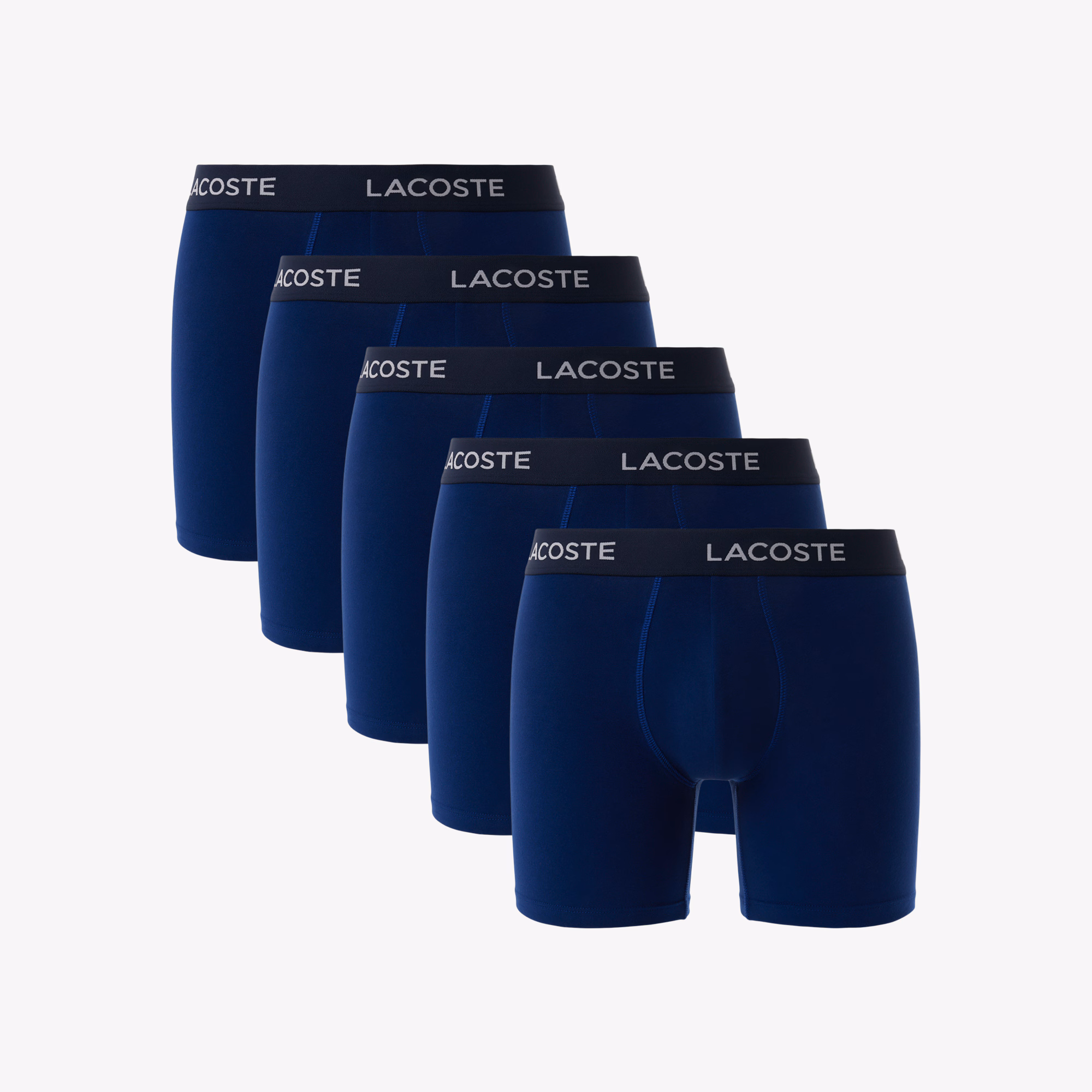 Men's Branded Waist Boxer Briefs 5-Pack