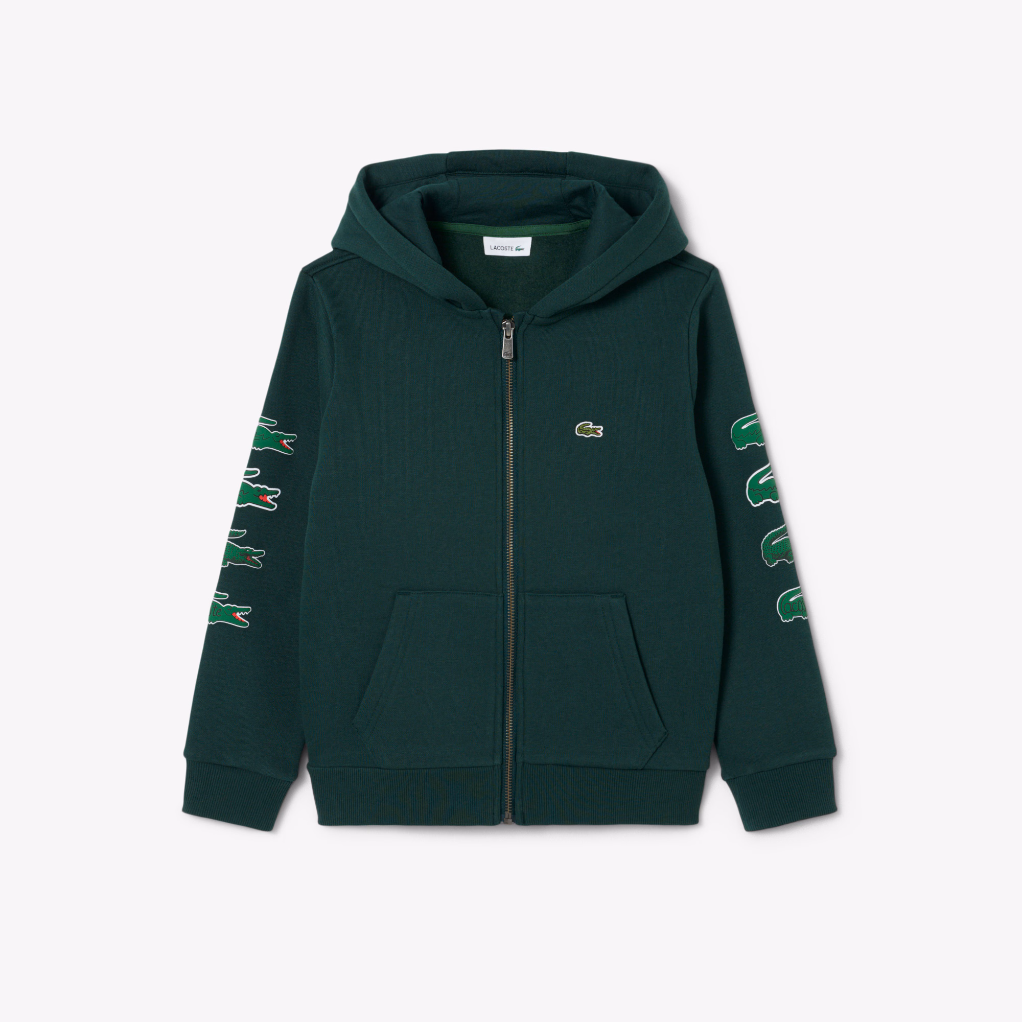 Kids' Printed Fleece Zip-Up Hoodie