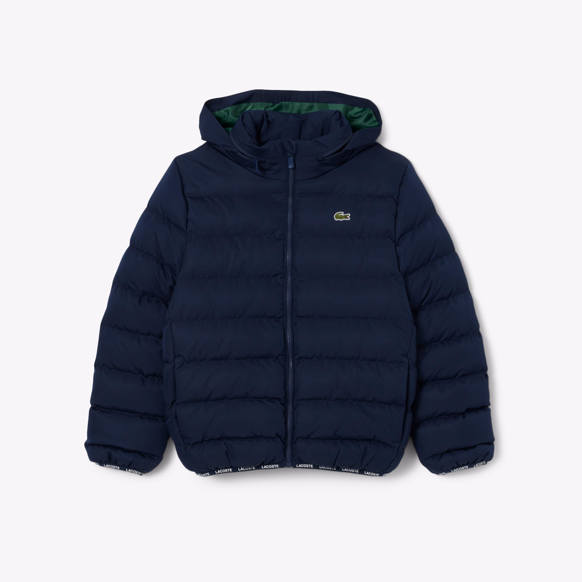 Kids' Hooded Diamond Puffer Jacket