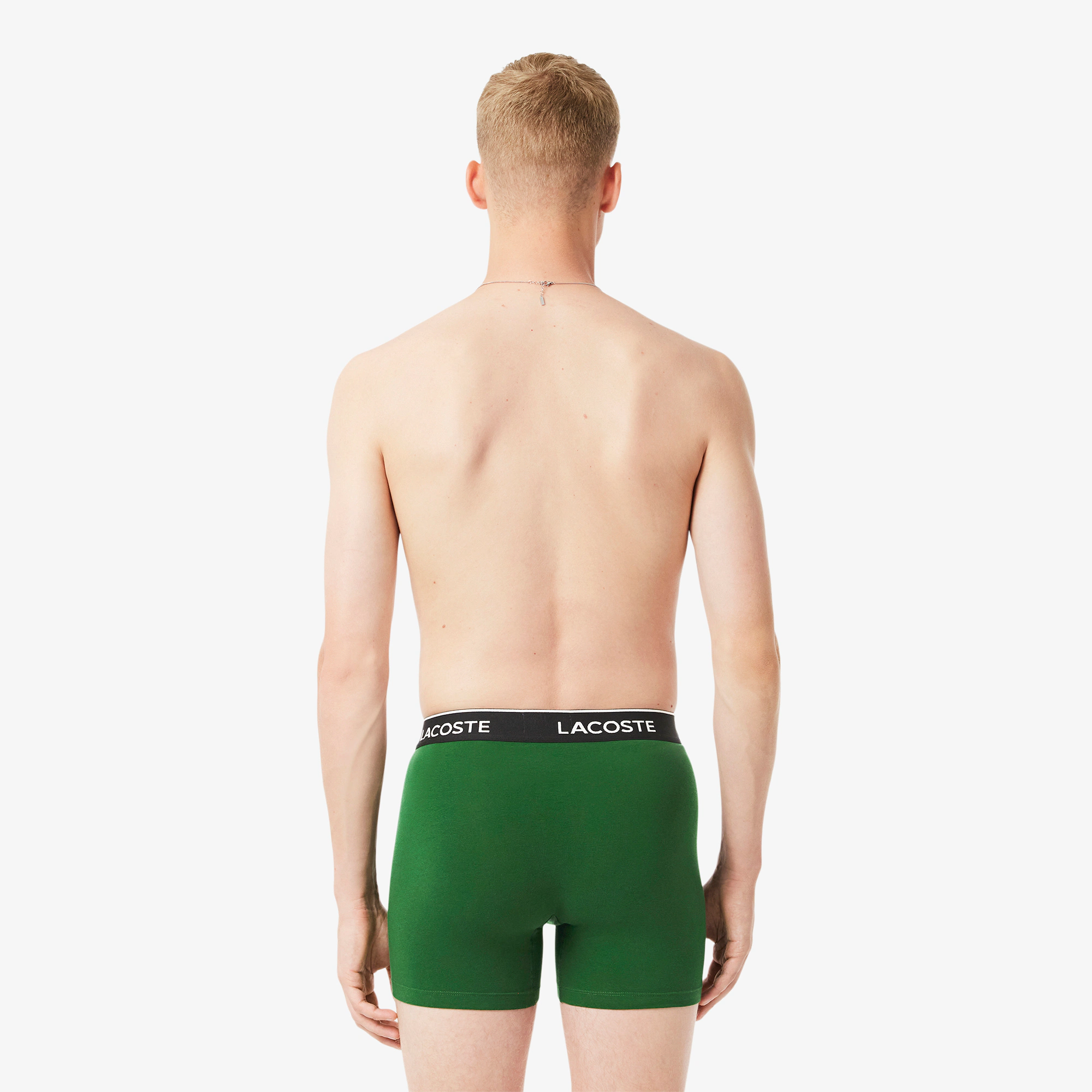 Men's 3-Pack Stretch Cotton Boxer Briefs