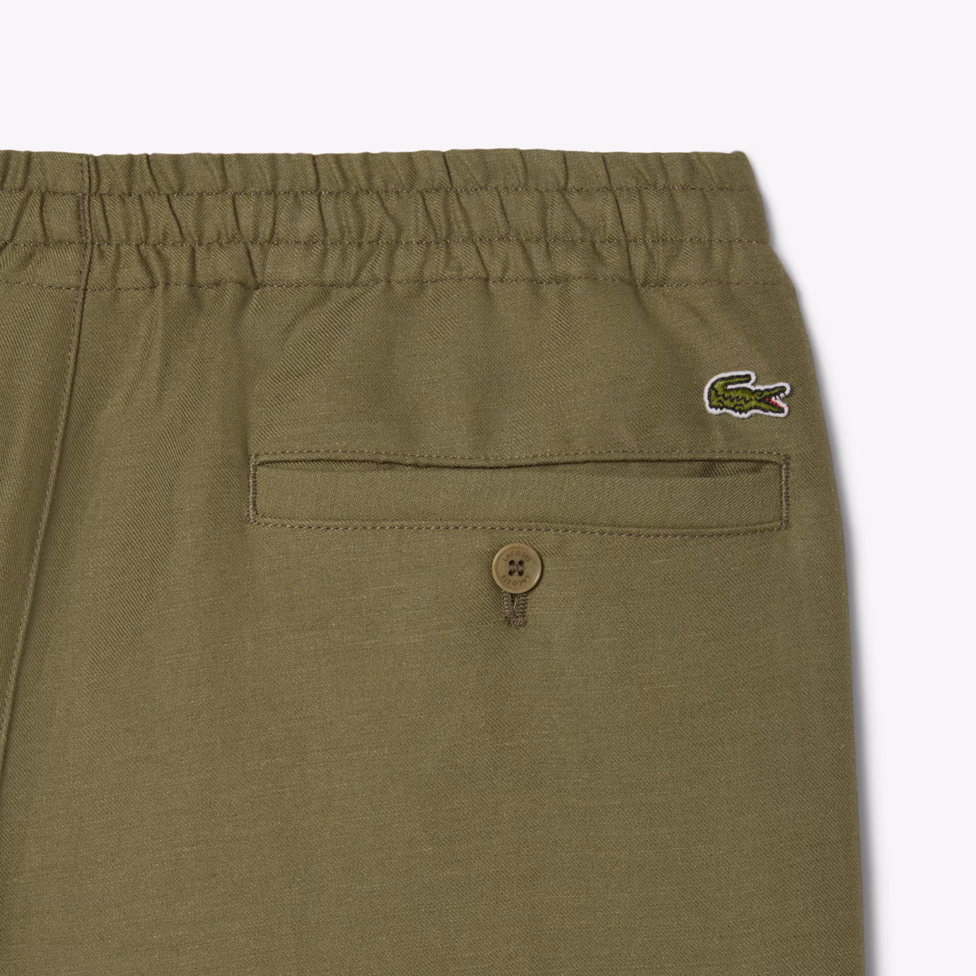 Men's Regular Fit Wool Blend Shorts