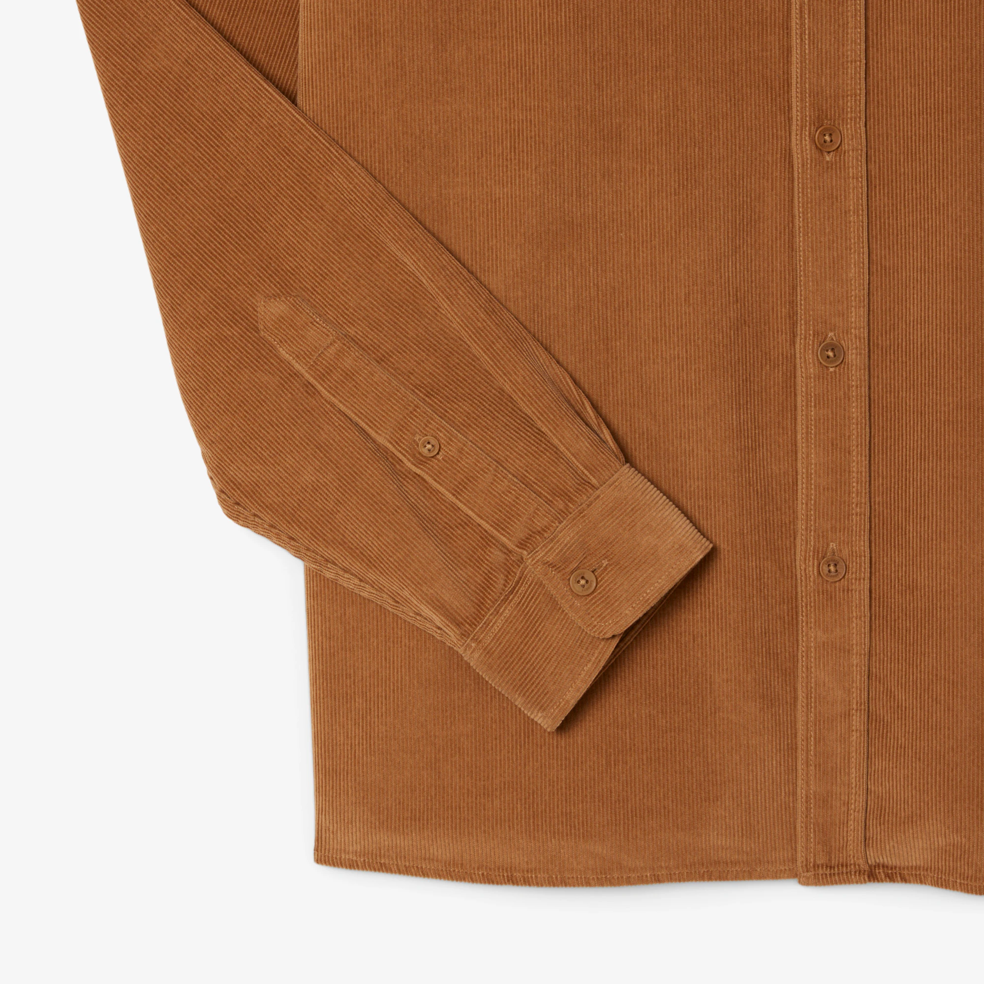 Men's Regular Fit Velour Shirt