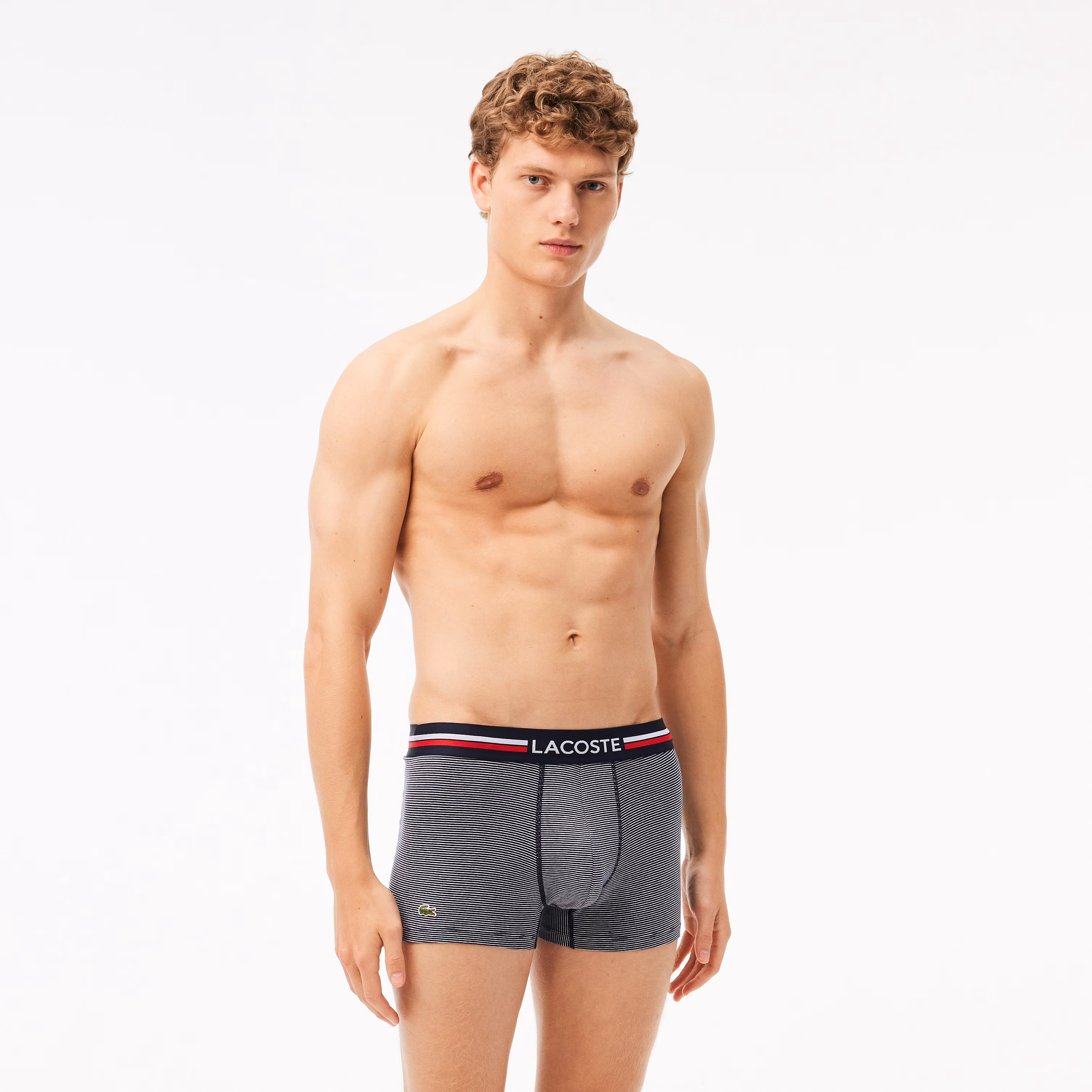 Men's 3-Pack Multicolor Band Trunks