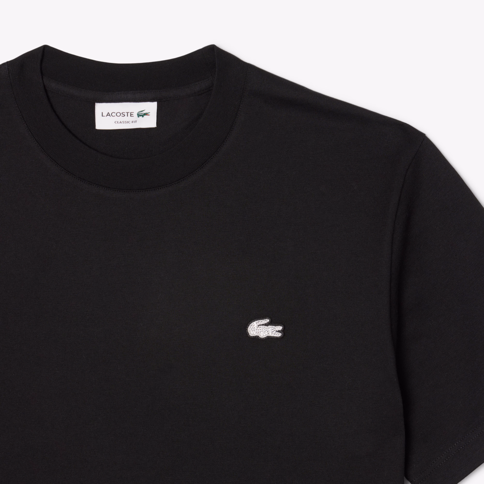 Men's Diamanté Crocodile Cotton T-Shirt