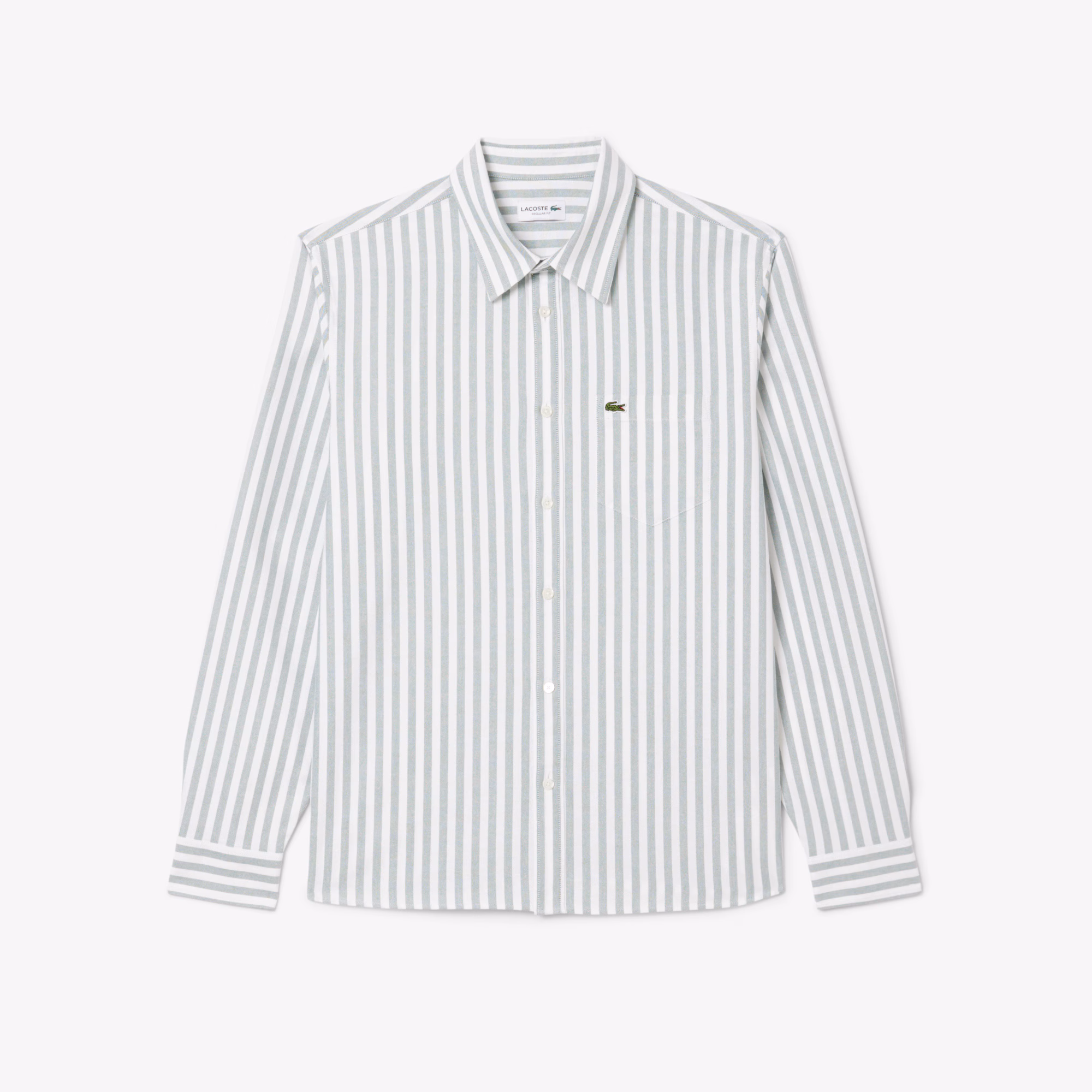 Men's Regular Fit Striped Oxford Shirt