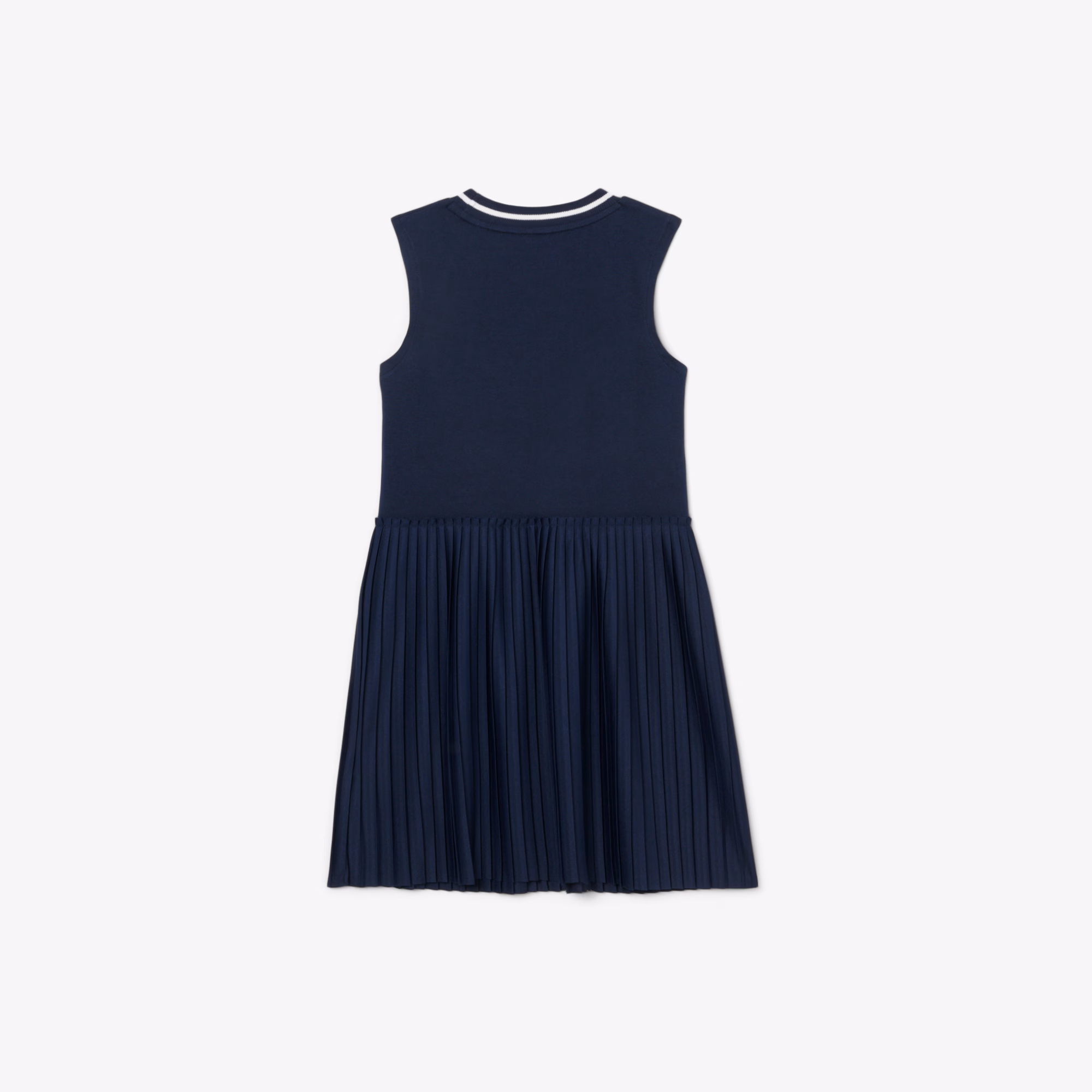 Kids' Sleeveless Pleated Jersey Dress