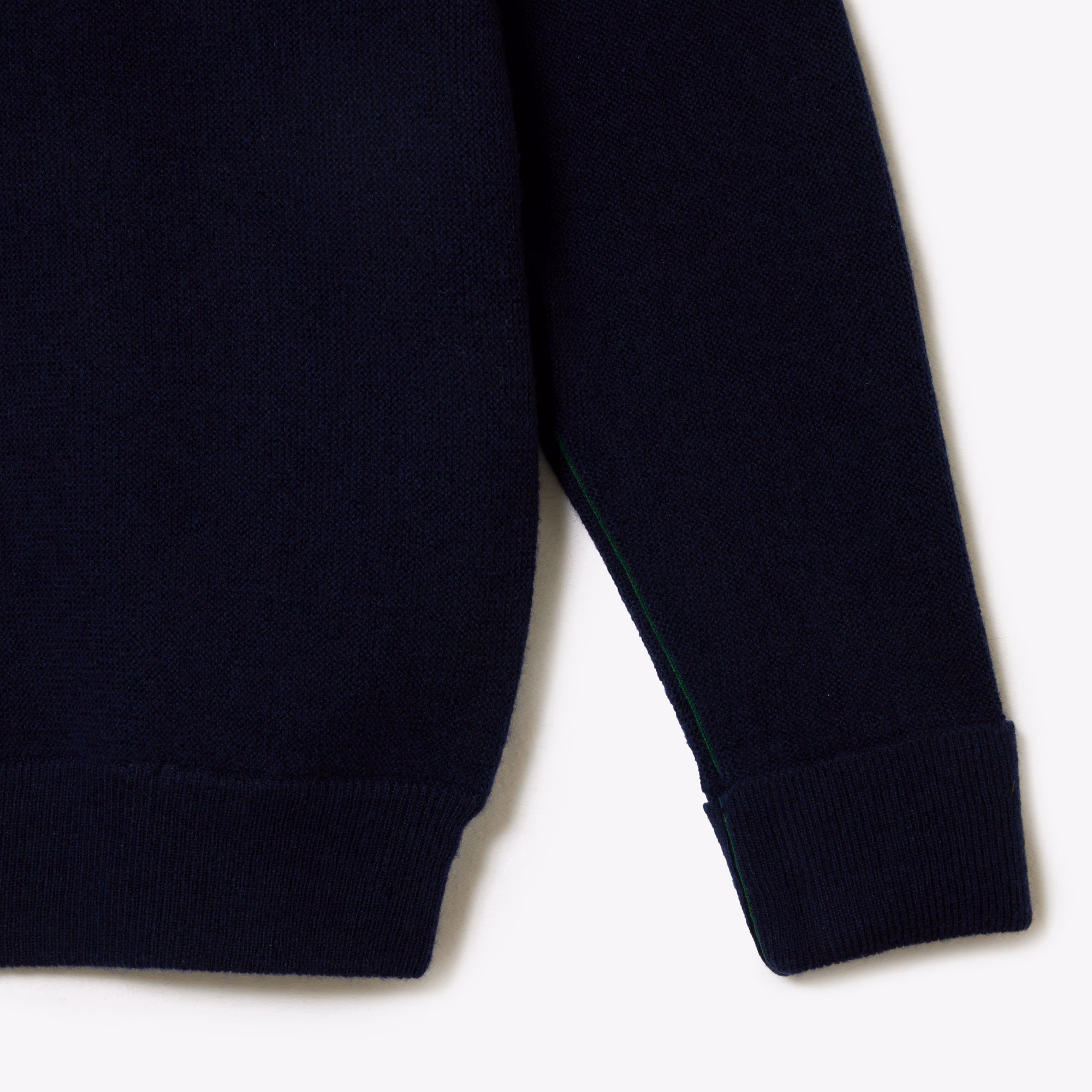 Women's Relaxed Fit Wool Moss Stitch Sweater