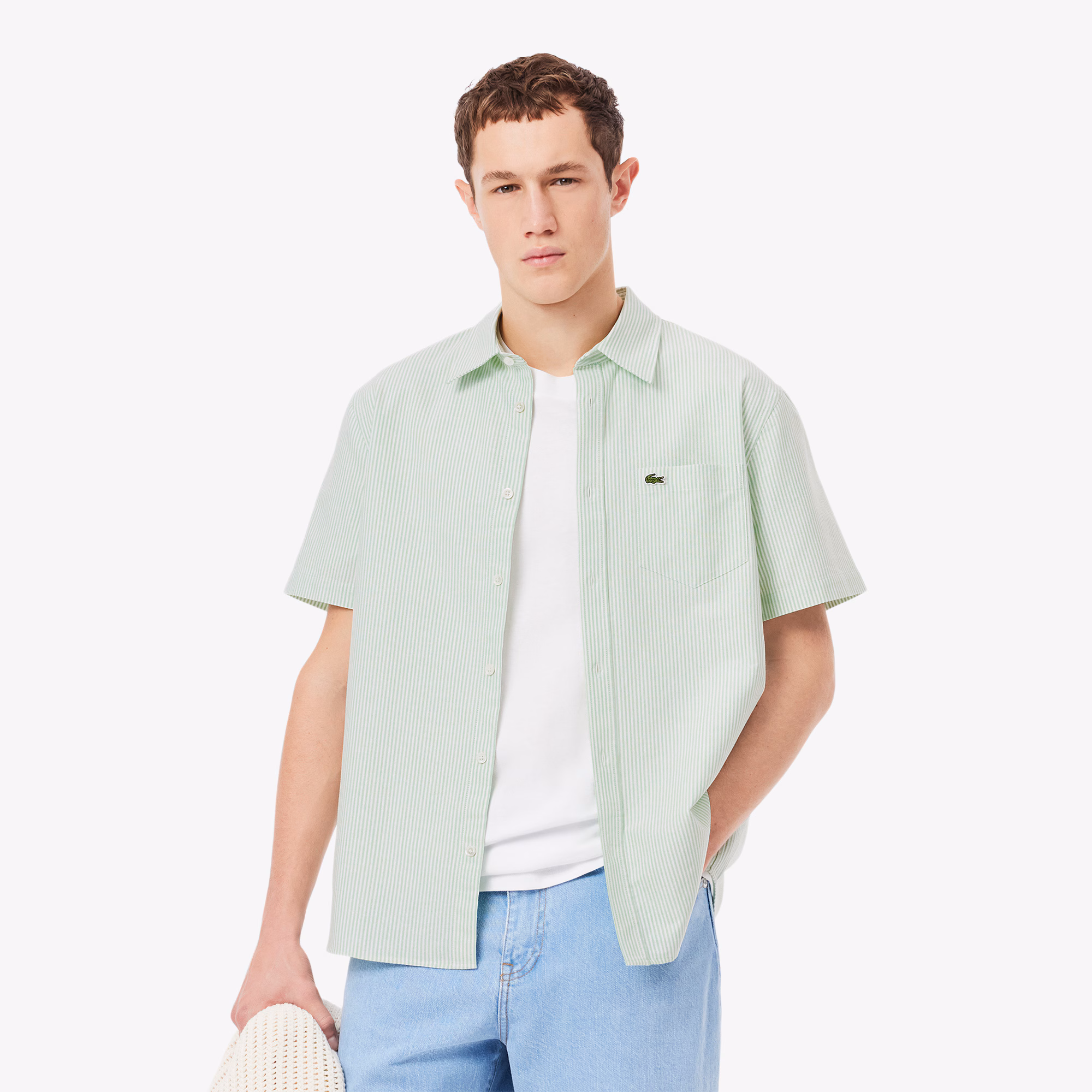 Men's Regular Fit Short Sleeve Oxford Shirt