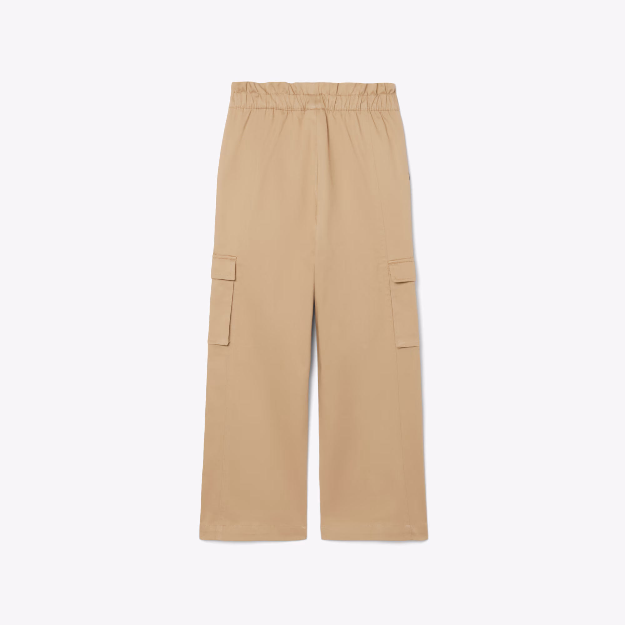 Girls' Cotton Twill Cargo Pants