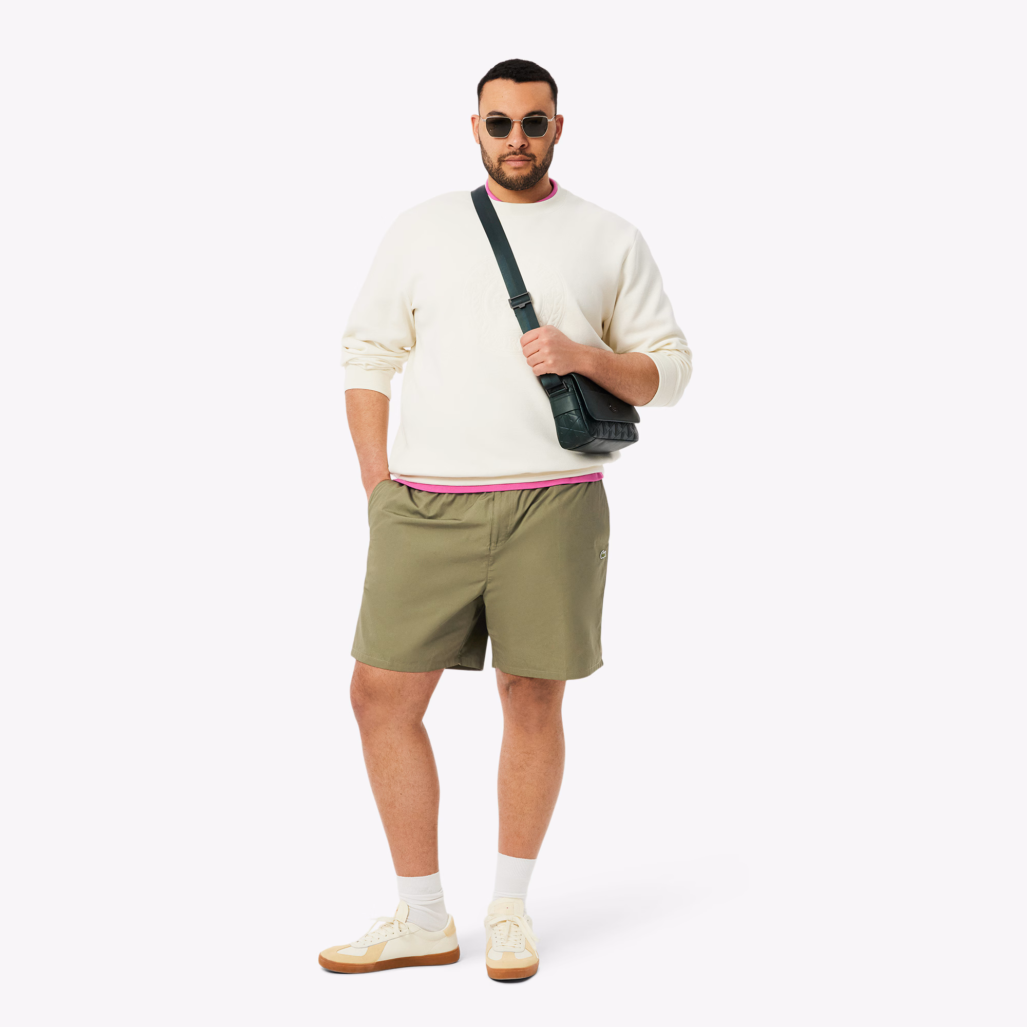 Men's Relaxed Fit Poplin Shorts
