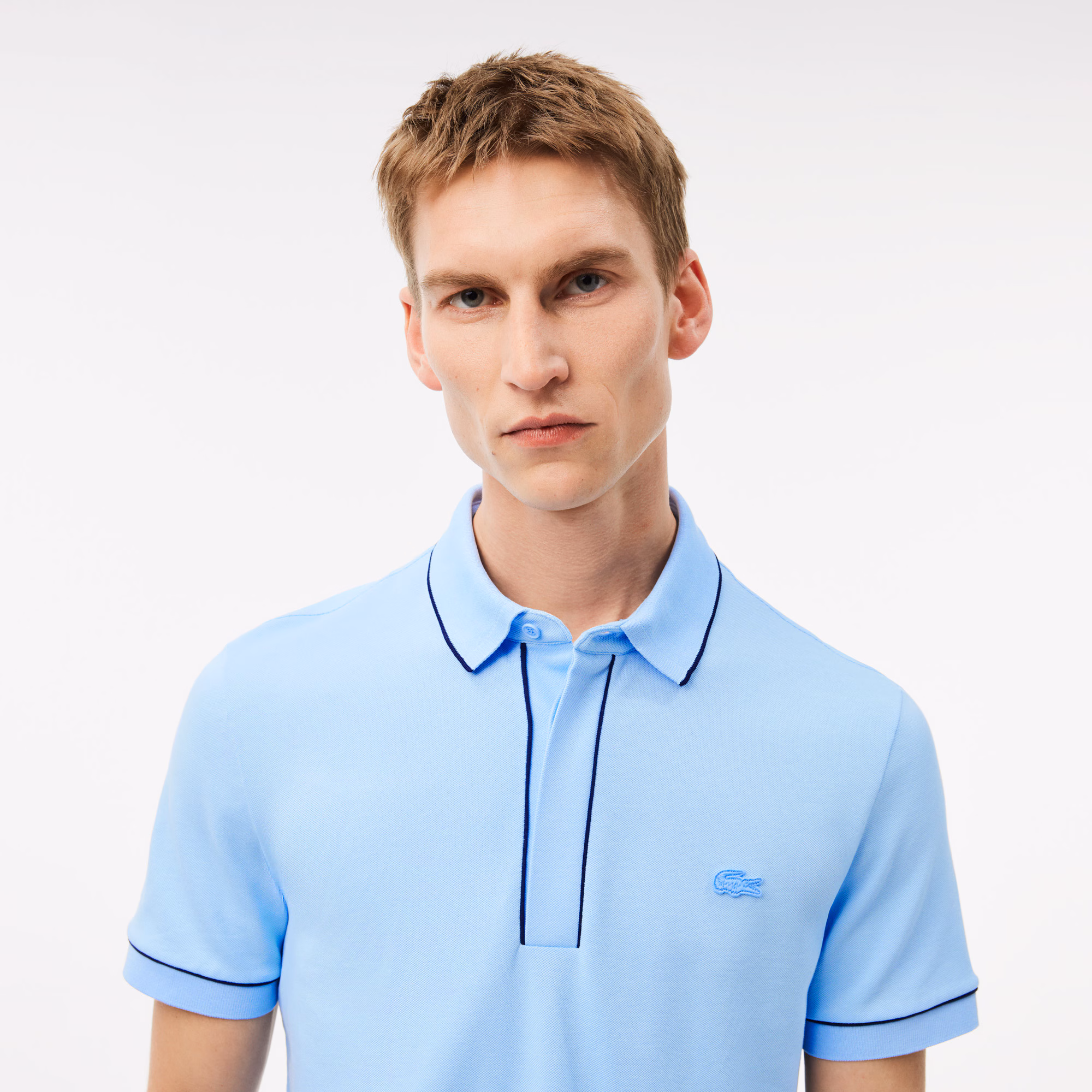 Men's Regular Fit Paris Stretch Piqué Polo