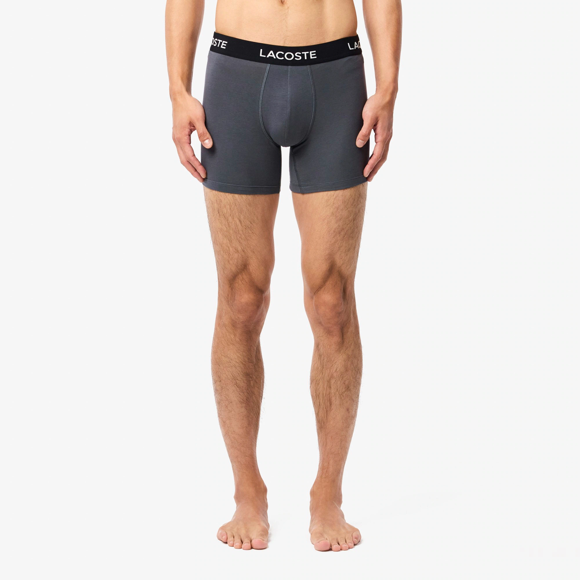 Men's Branded Waist Boxer Briefs 5-Pack