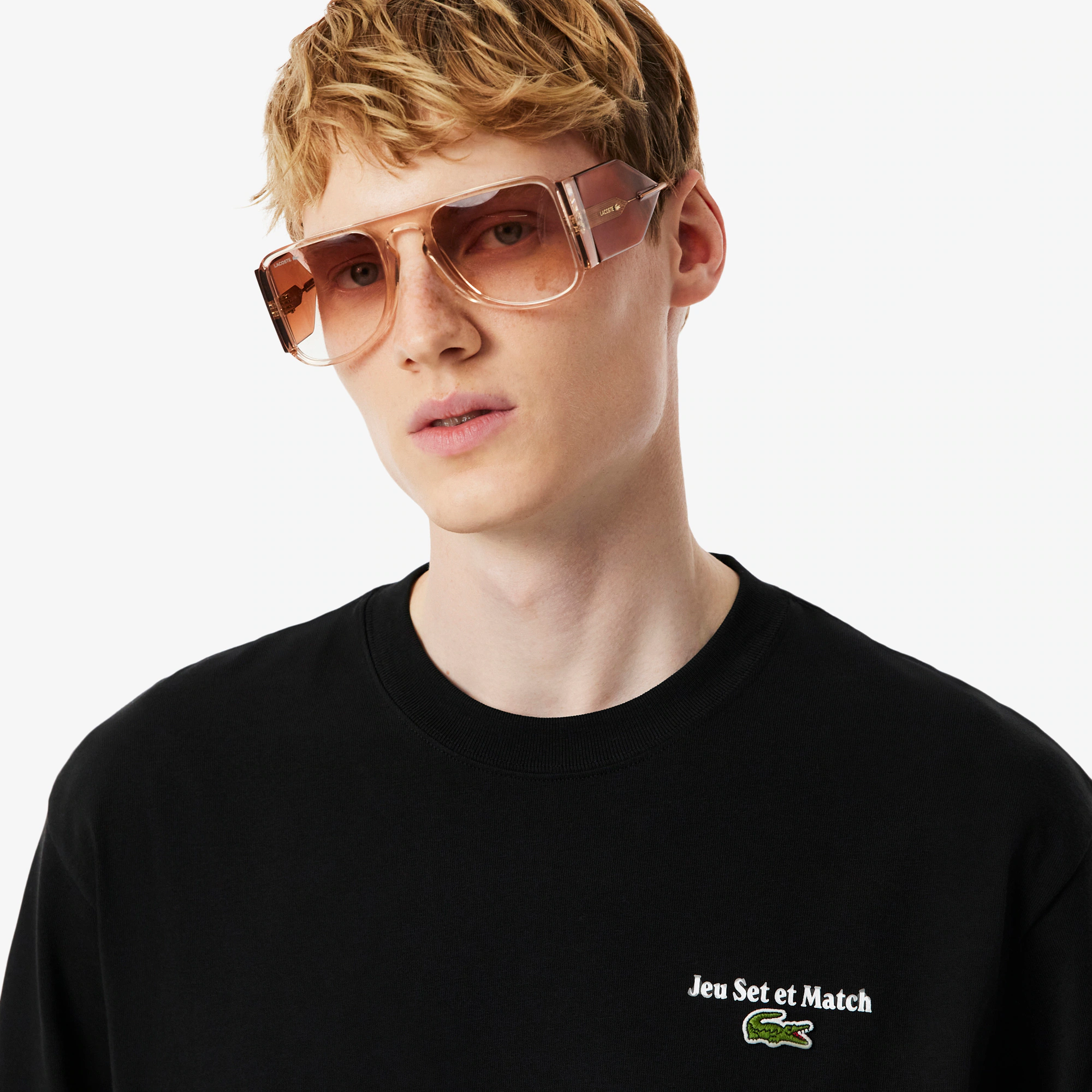 Men's Loose Fit Heavy Jersey Printed T-Shirt