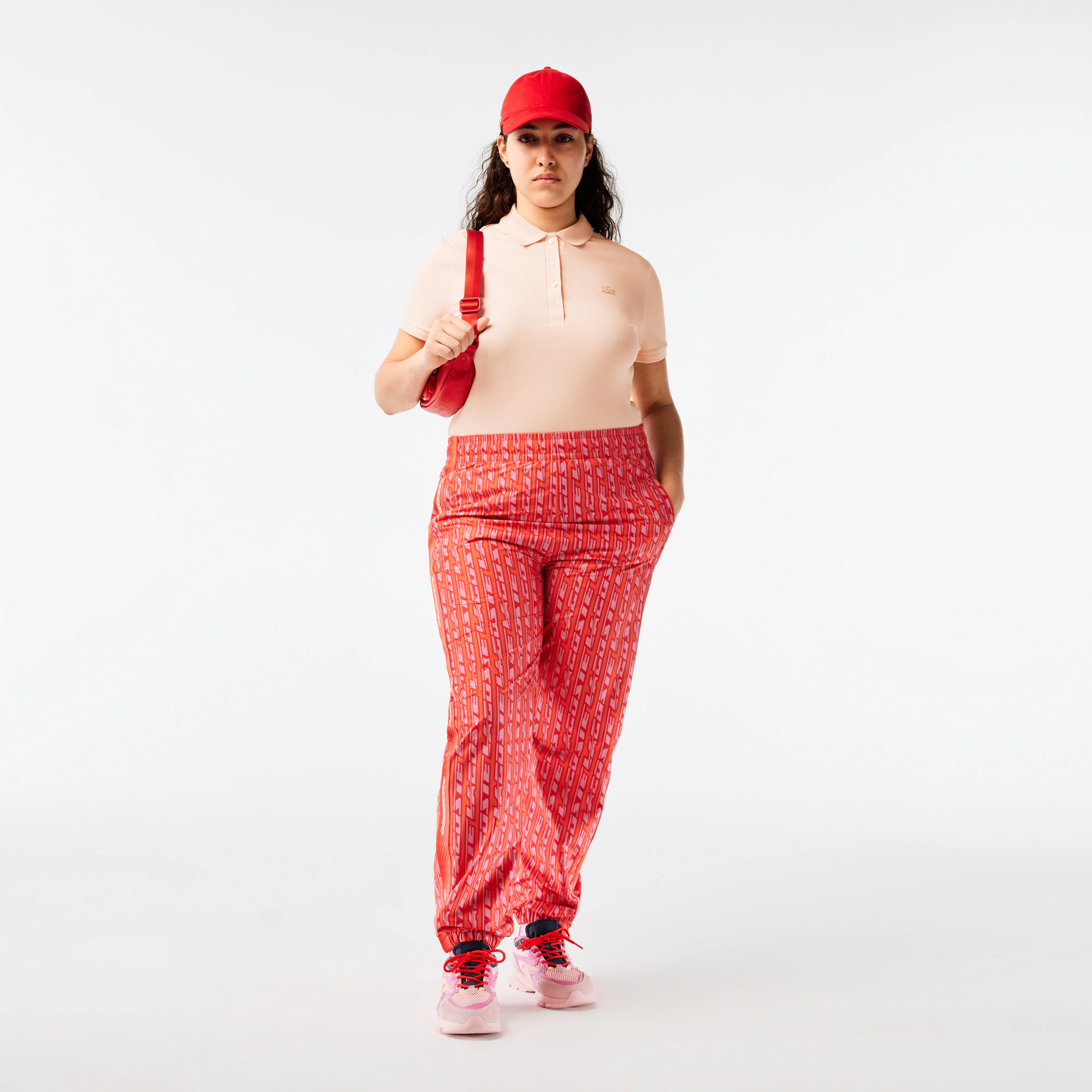 Women's L.12.D Slim Fit Stretch Mini Piqué Polo