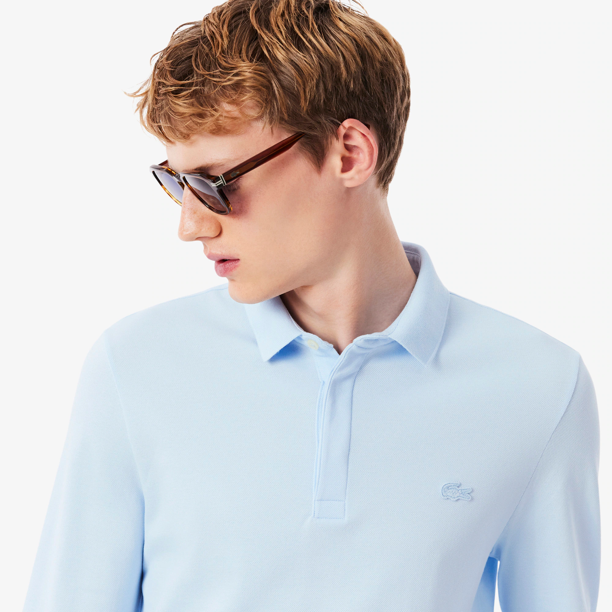 Men's Regular Fit Paris Stretch Piqué Polo