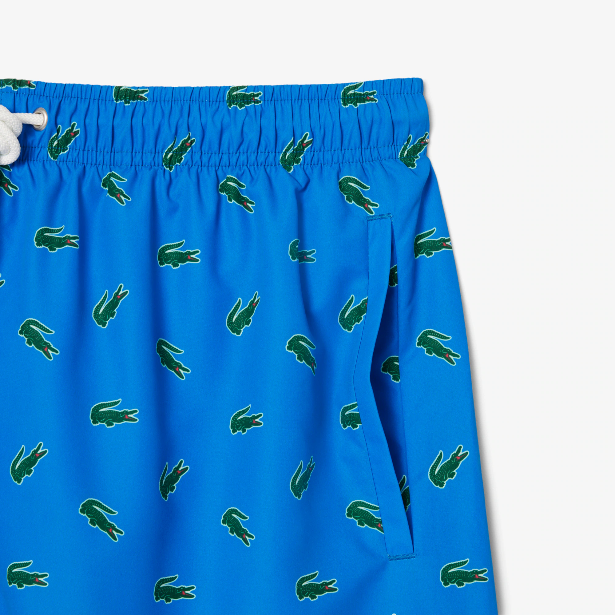 Men's Crocodile Print Swim Trunks