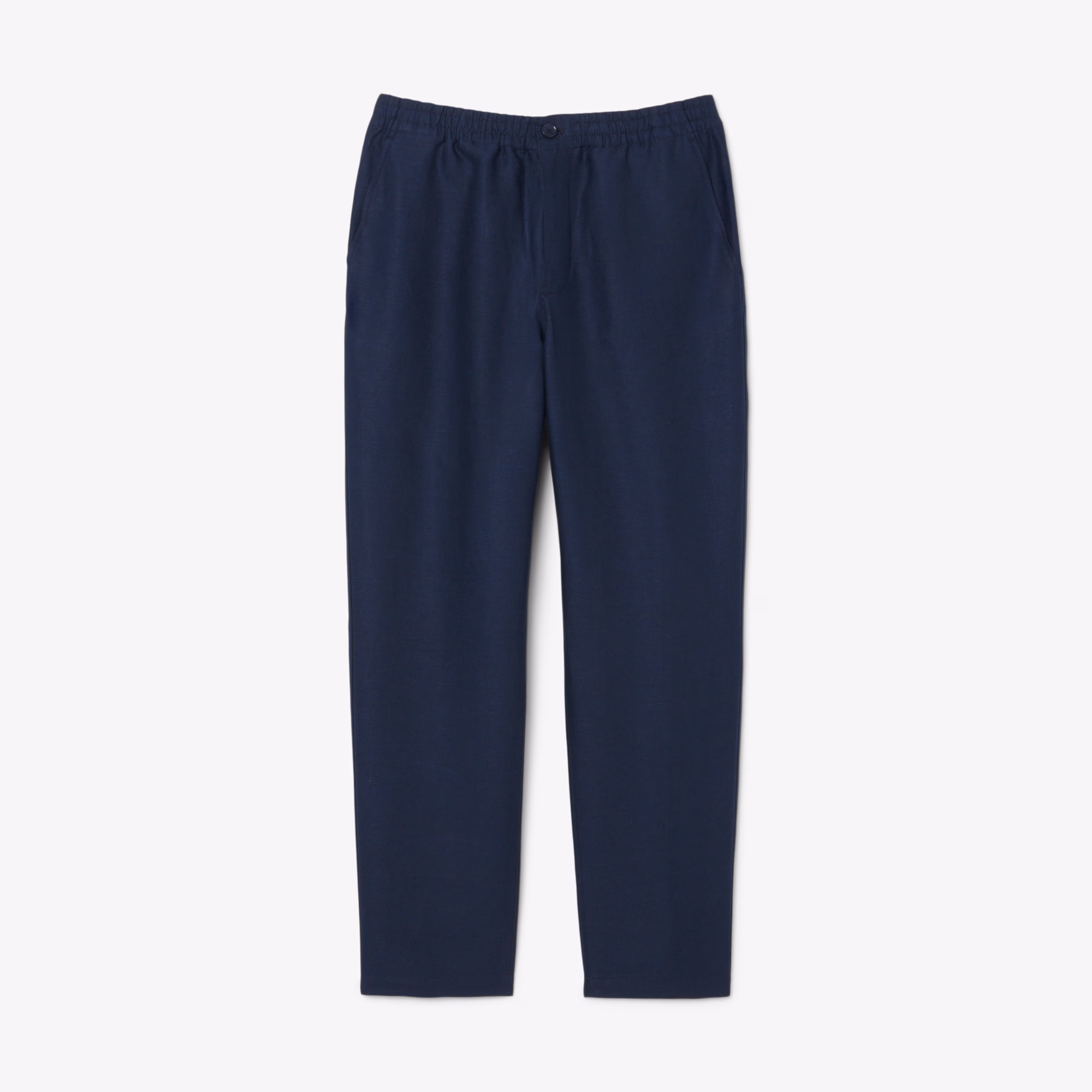 Men's Regular Fit Linen Twill Pants