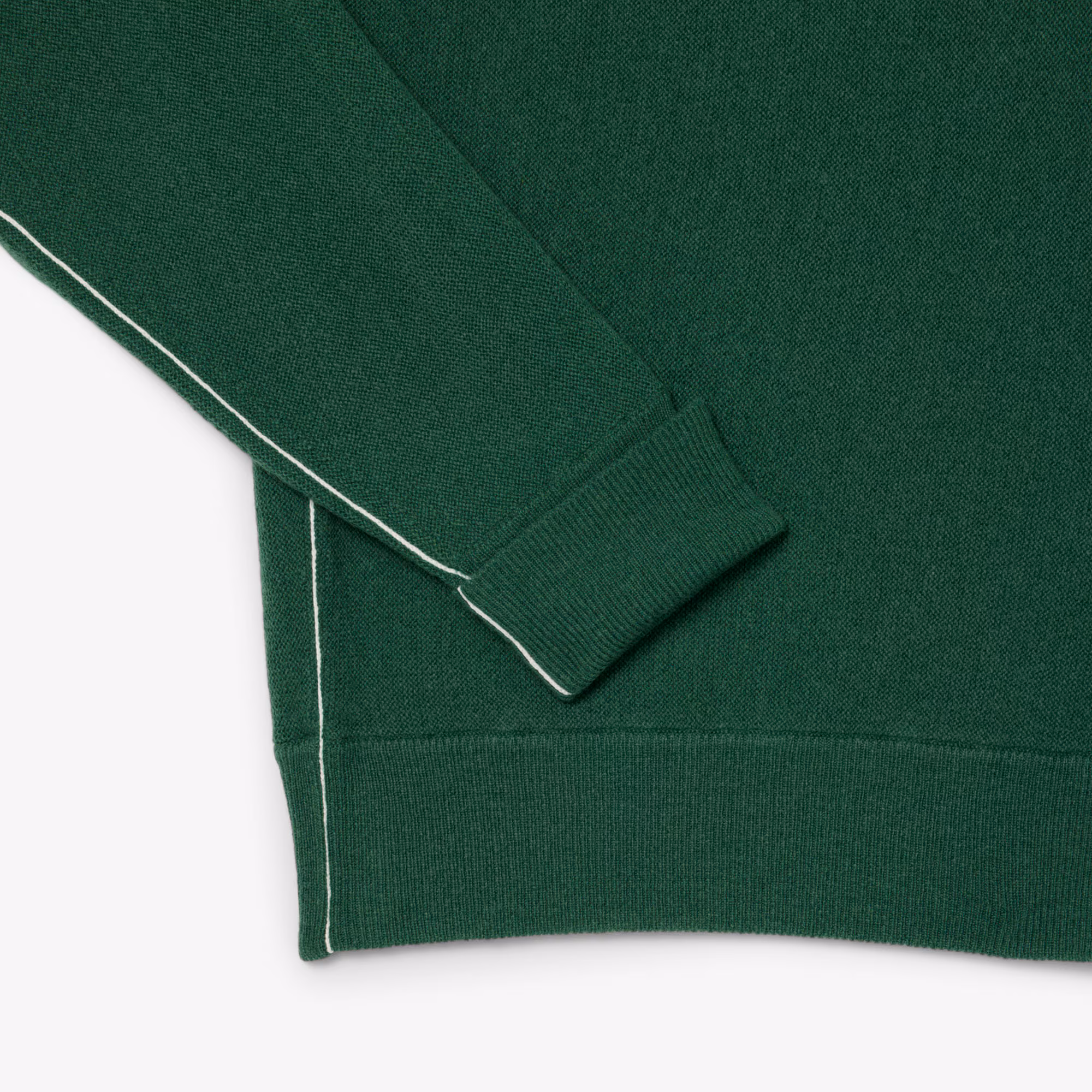 Men's Relaxed Fit Wool Polo Sweater