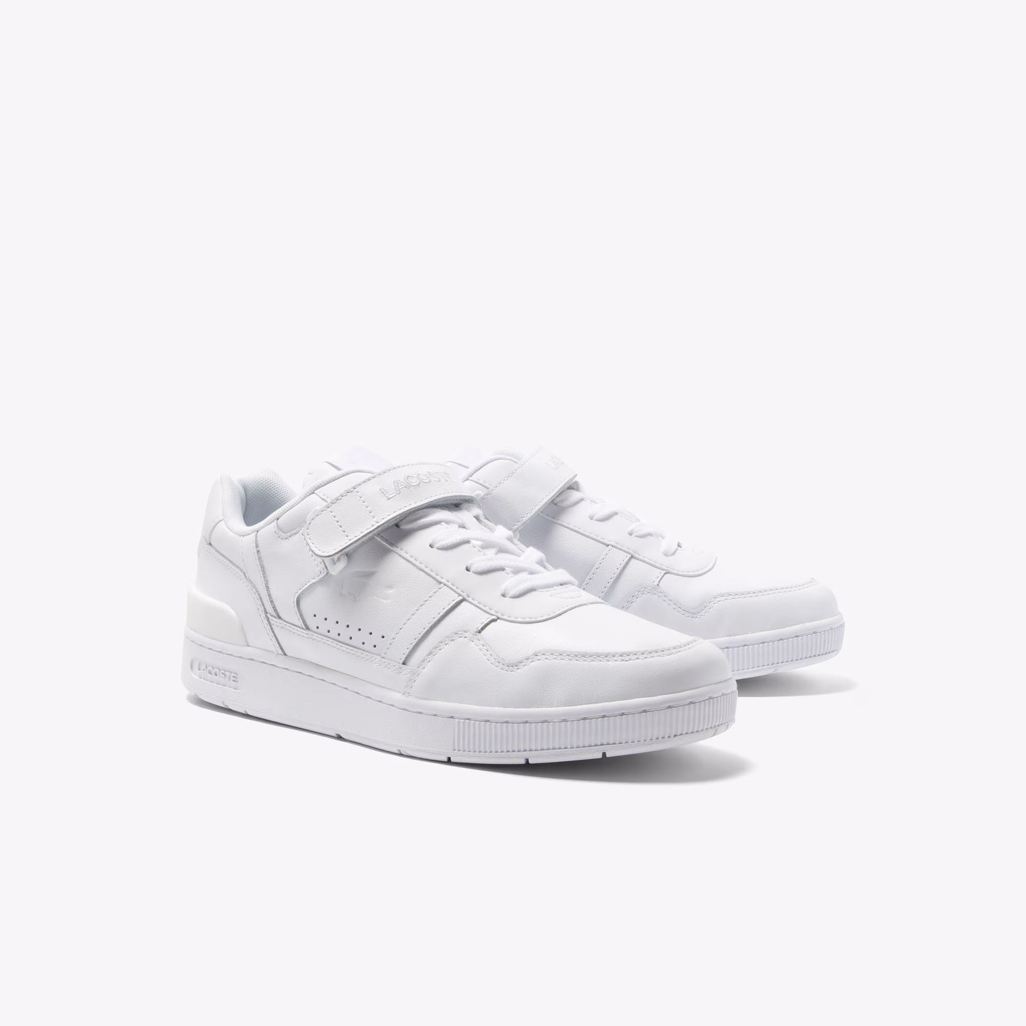 Men's T-Clip Velcro Leather Sneakers