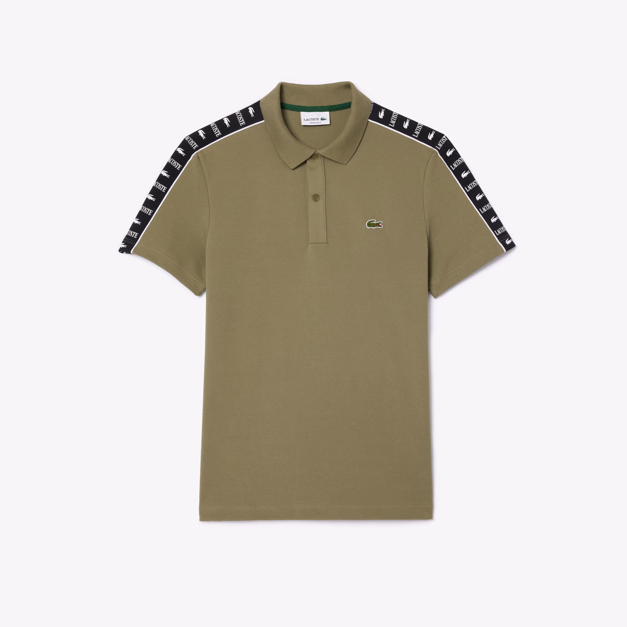 Men's Regular Fit Stretch Mini Piqué Polo