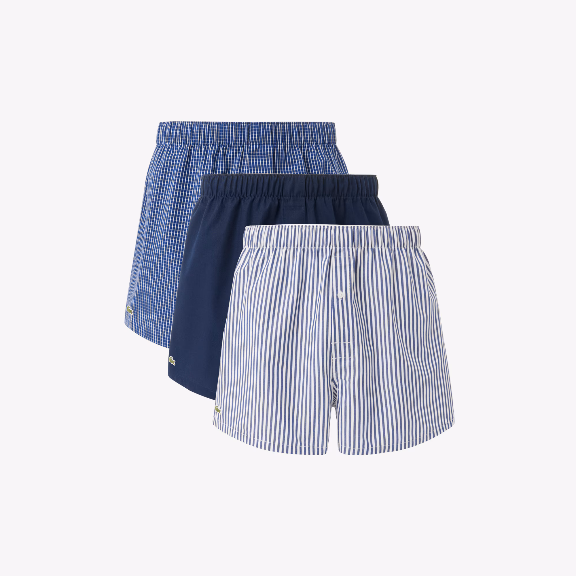Men's 3-Pack Cotton Weave Boxers