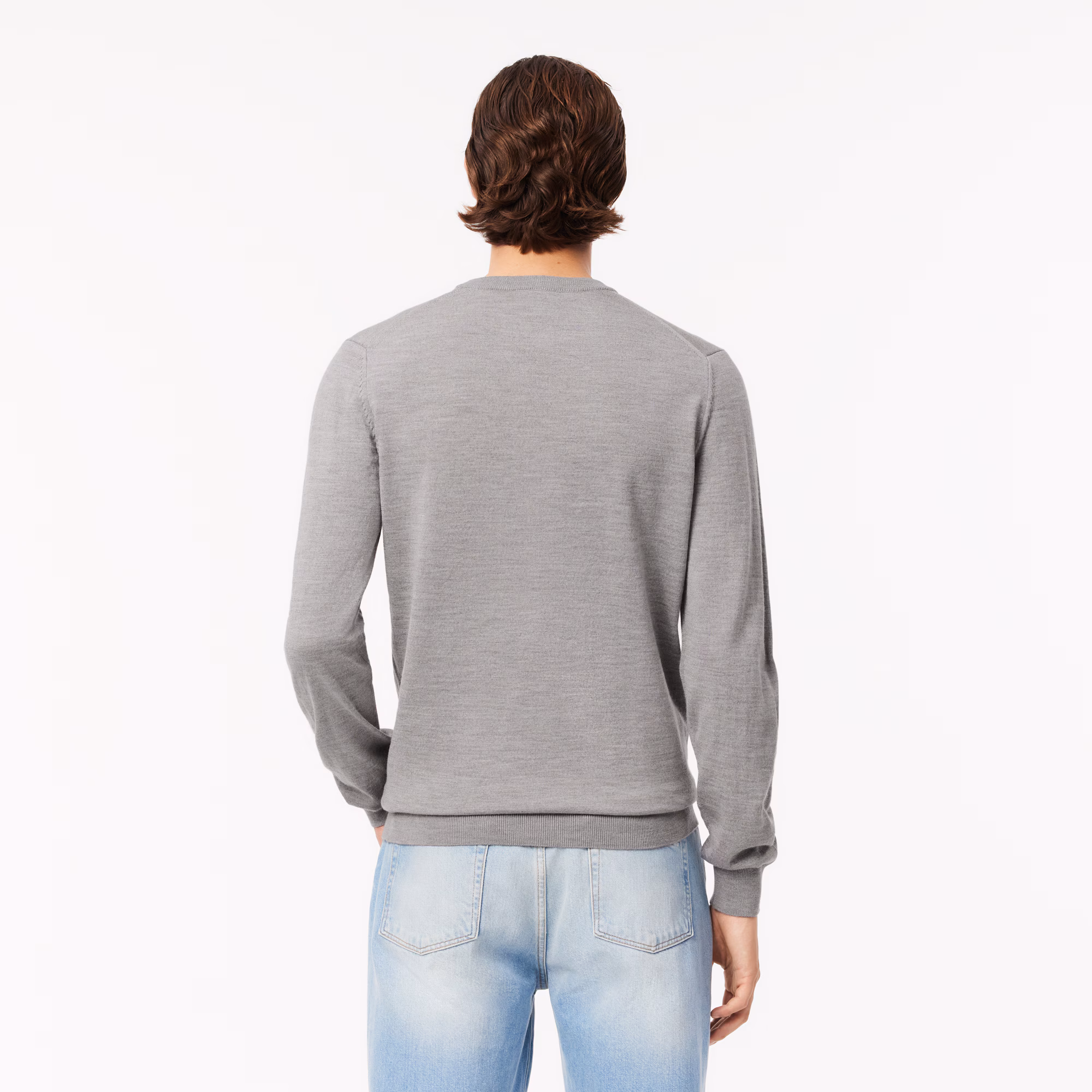 Men's Merino Wool Crew Neck Sweater