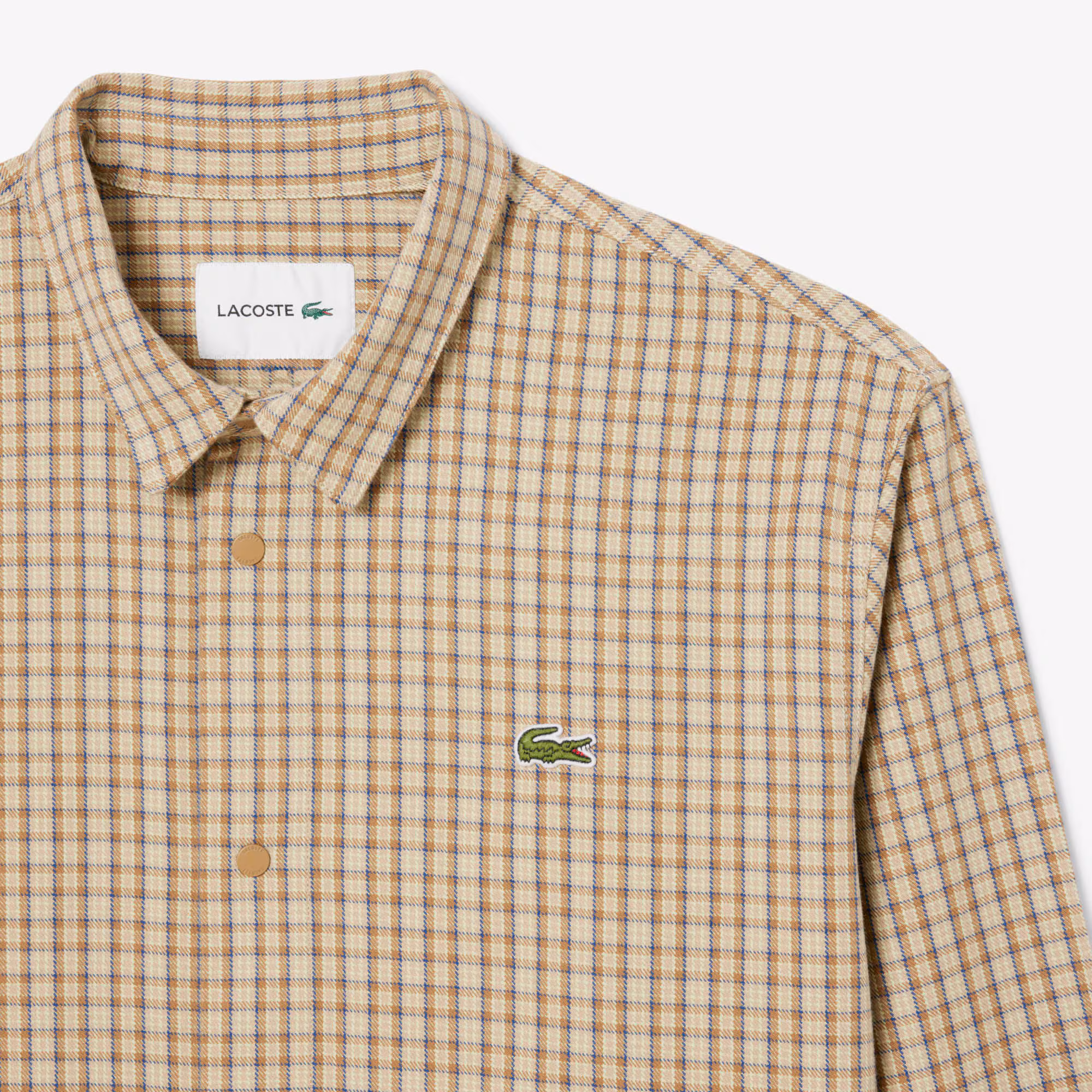 Men's Oversized Heavy Cotton Plaid Overshirt