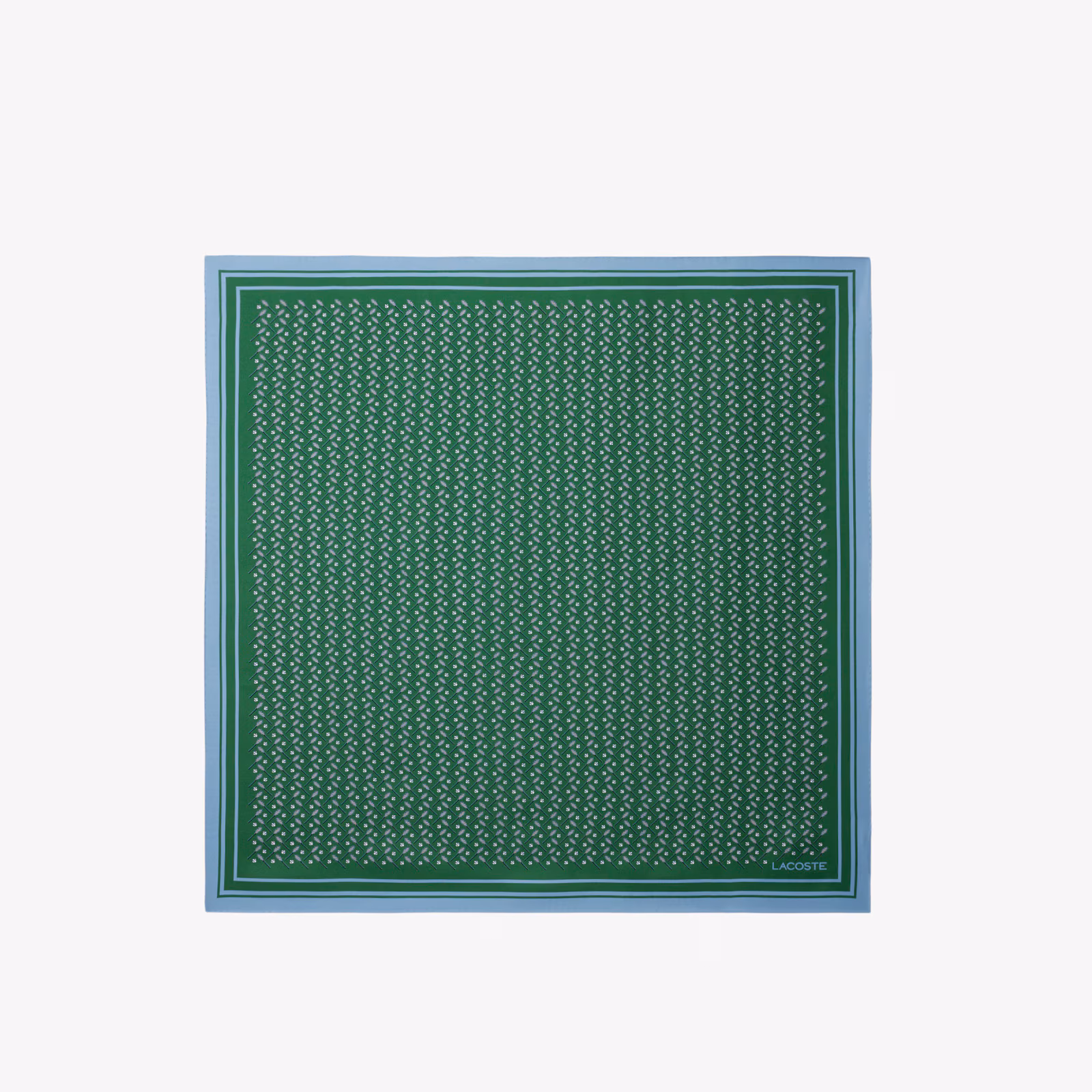 Runway Print Silk Square