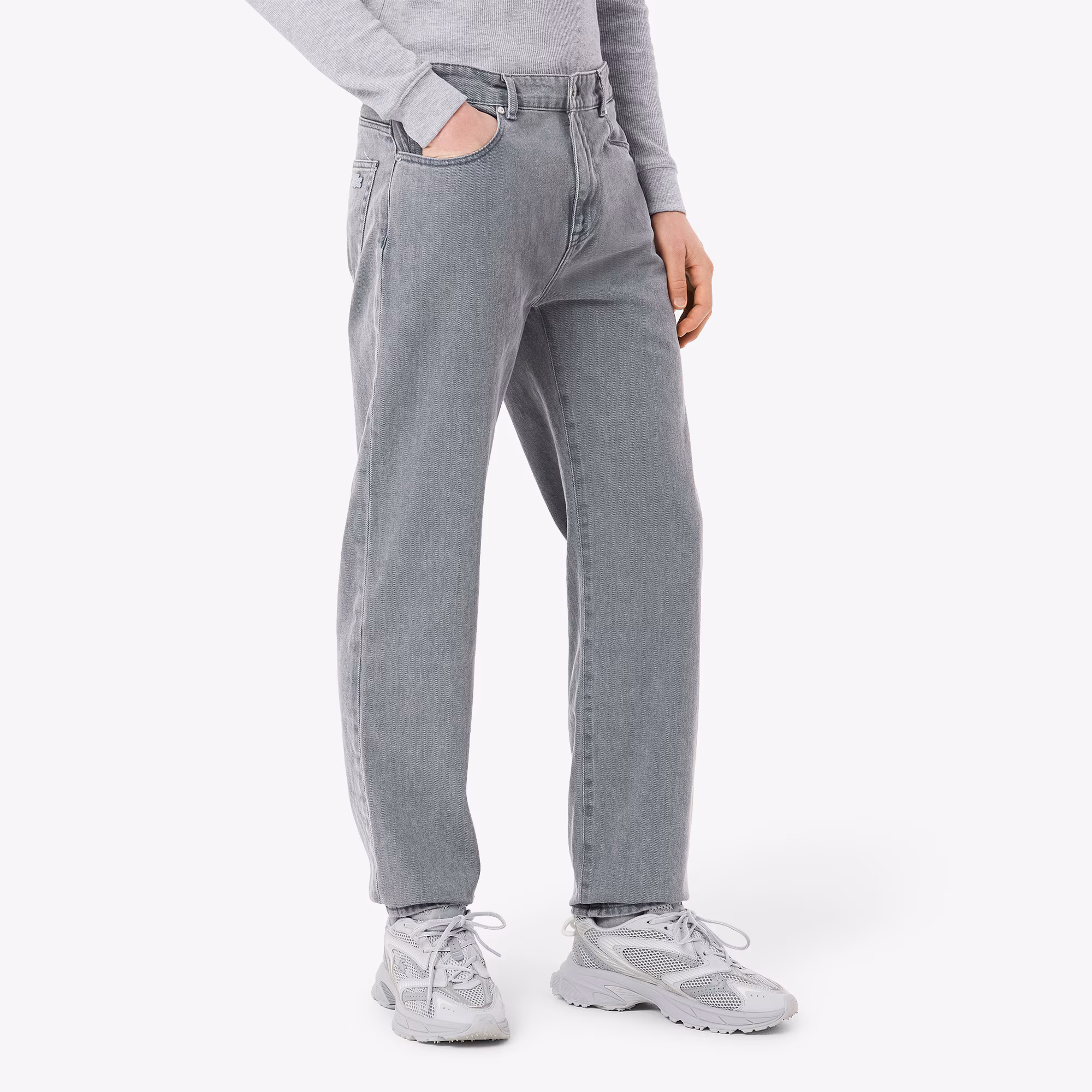 Men's Washed Effect Denim Jeans