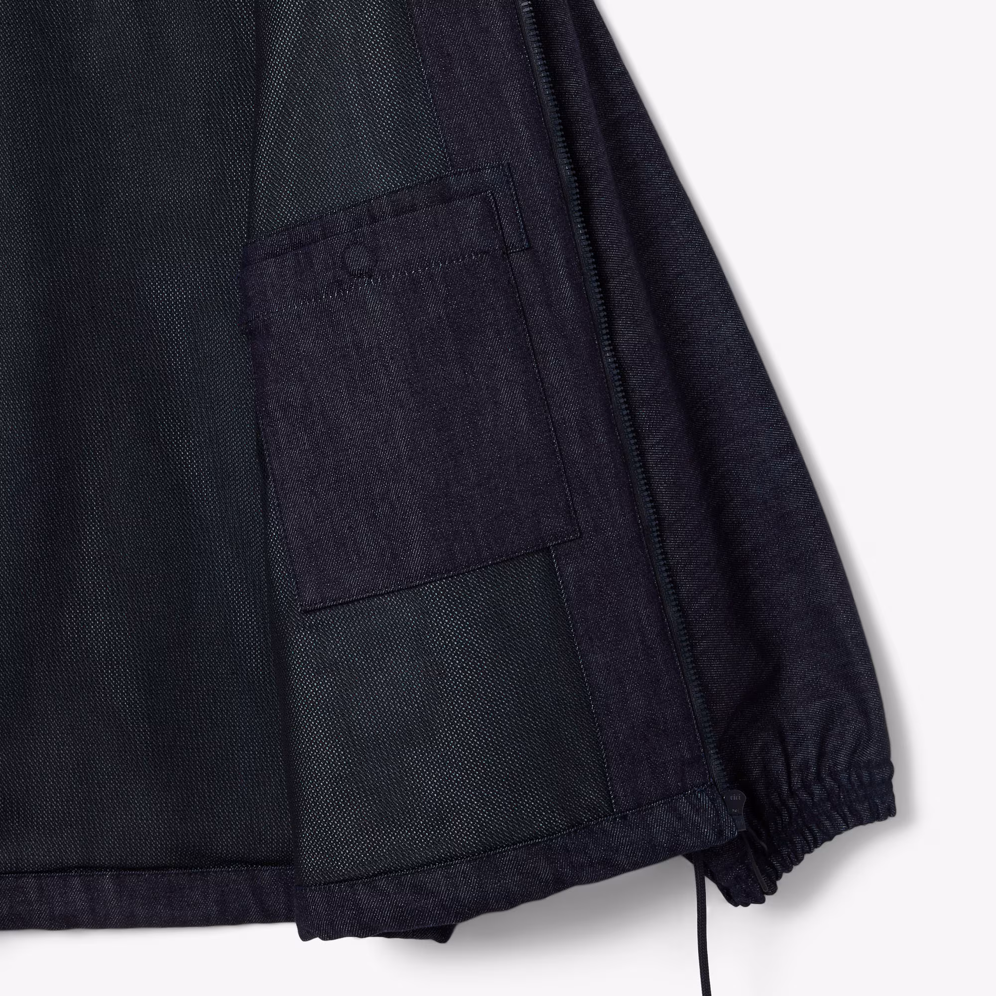 Runway Denim Track Jacket