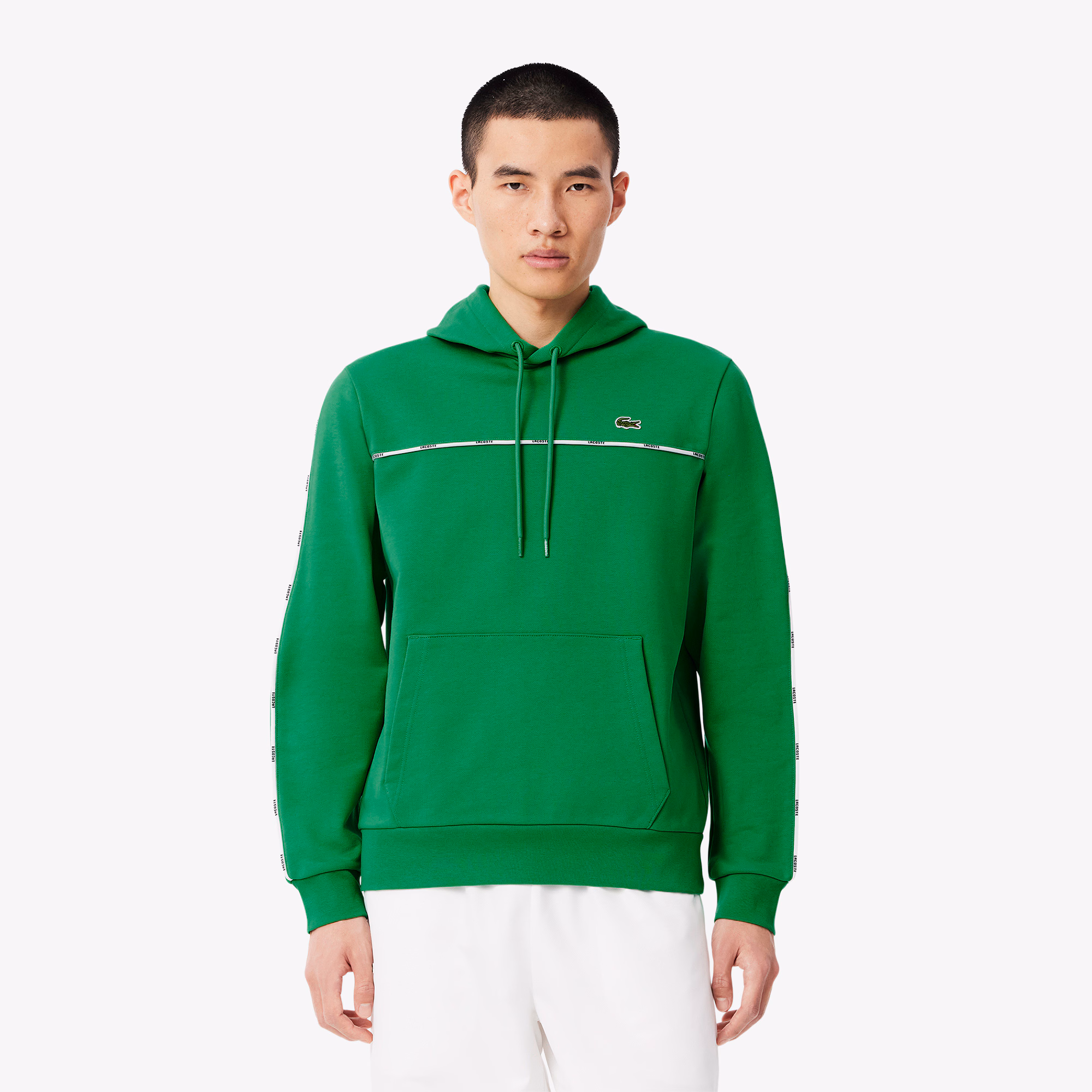 Men's Classic Fit Logo Stripe Sweatshirt