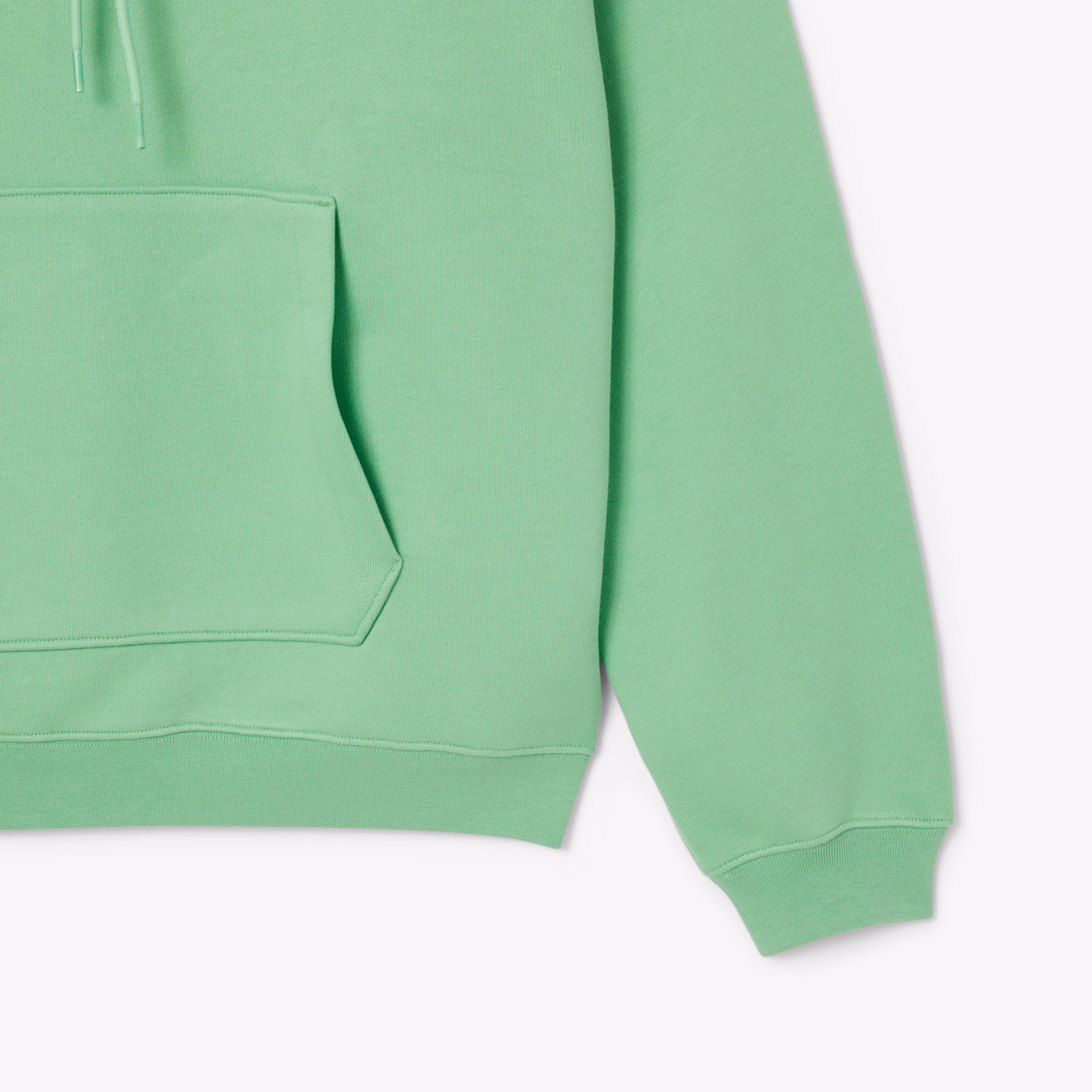 Unisex Loose Fit Badge Accent Hoodie