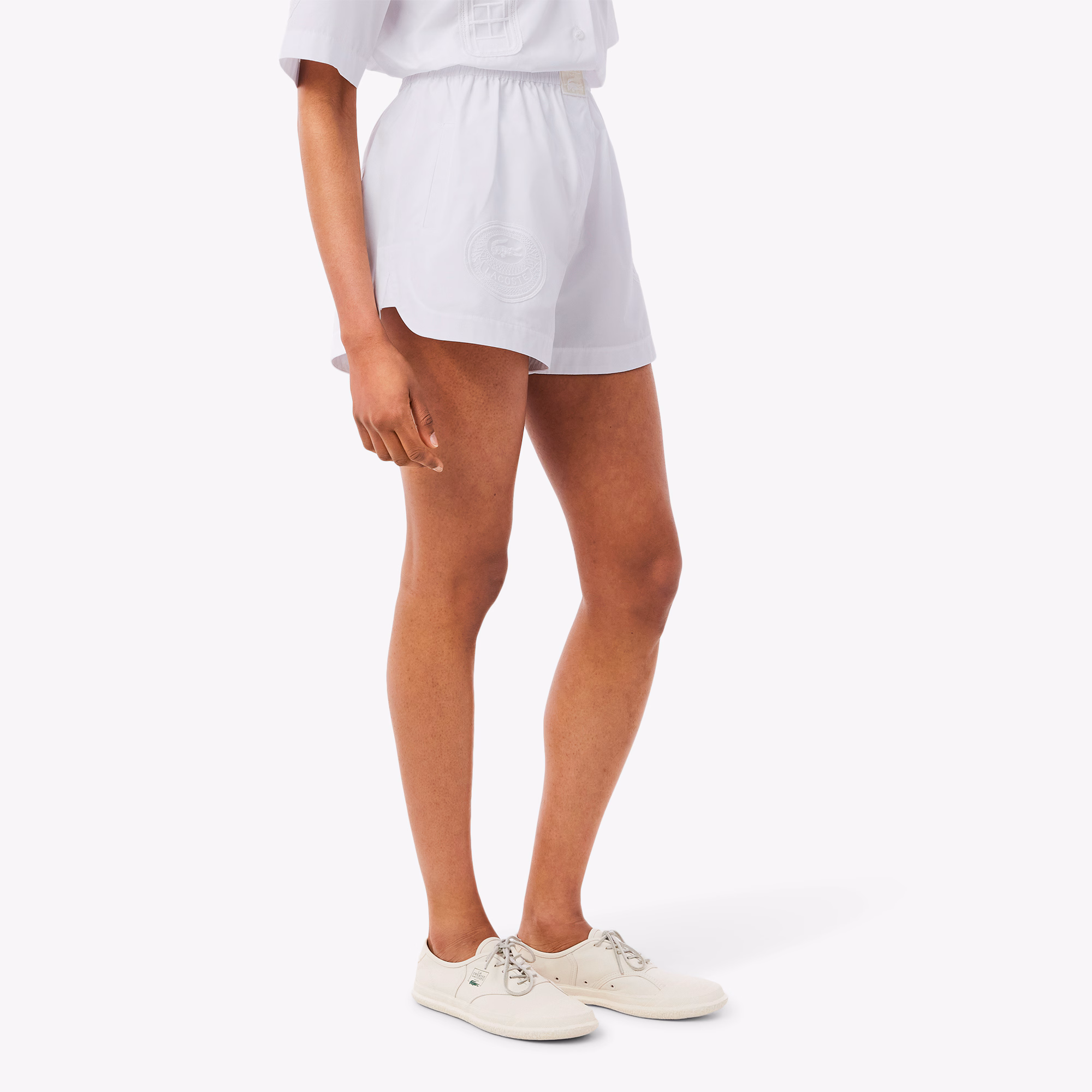 Women's Runway Lace Badge Shorts