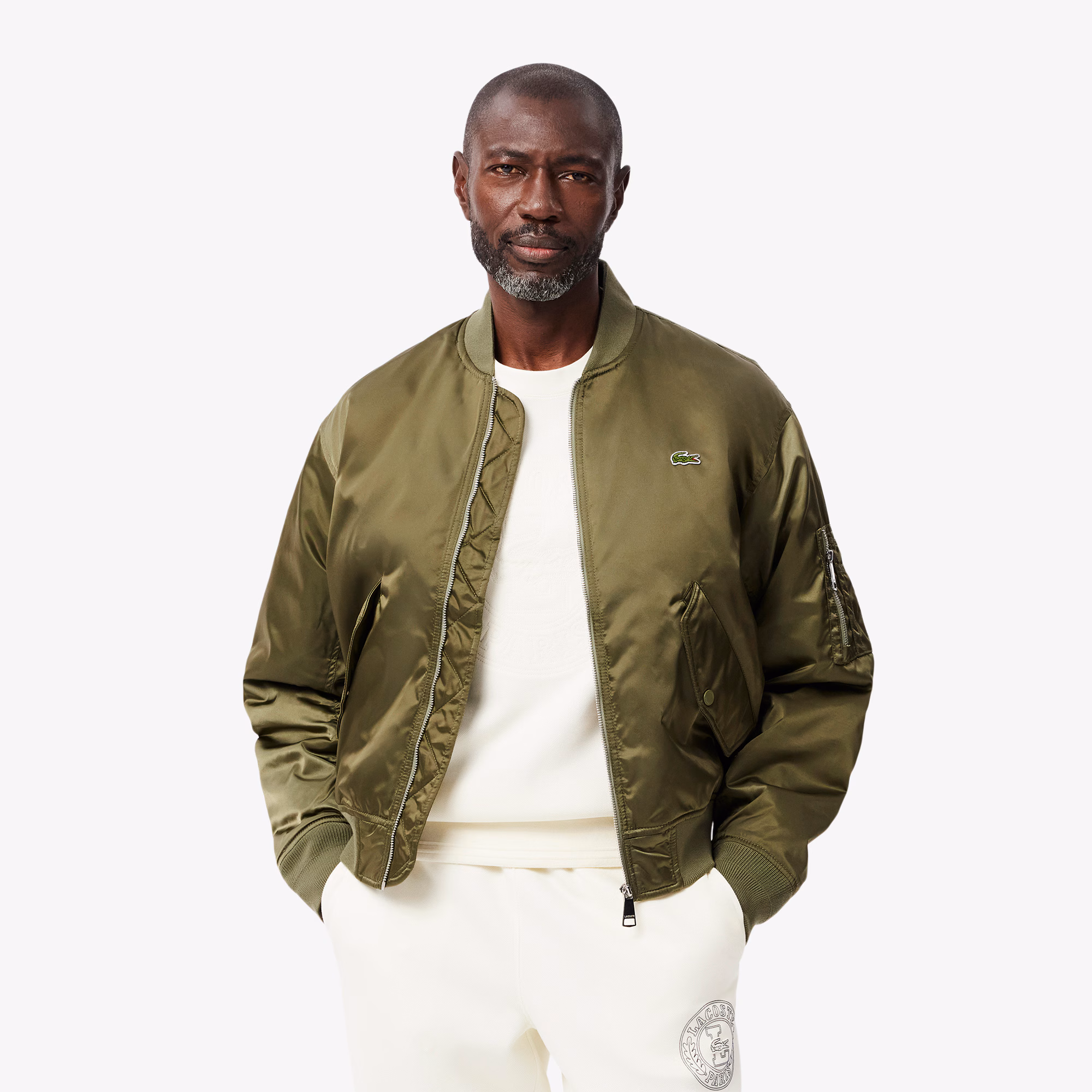 Men's Water-Repellent Bomber Jacket