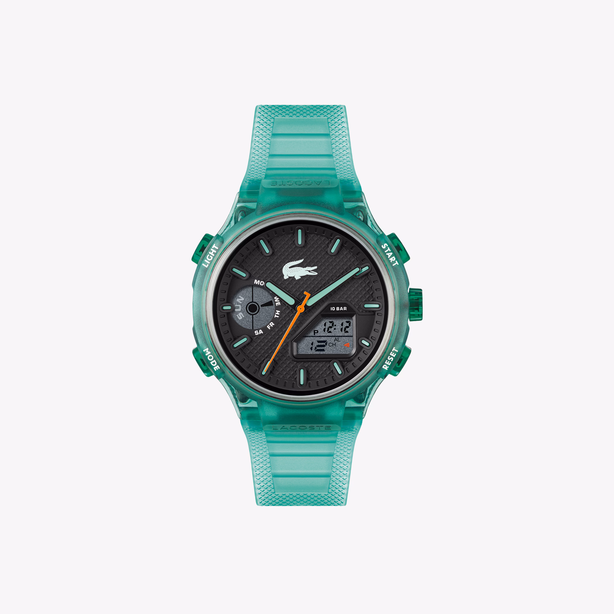LC33 Analog and Digital Silicone Watch