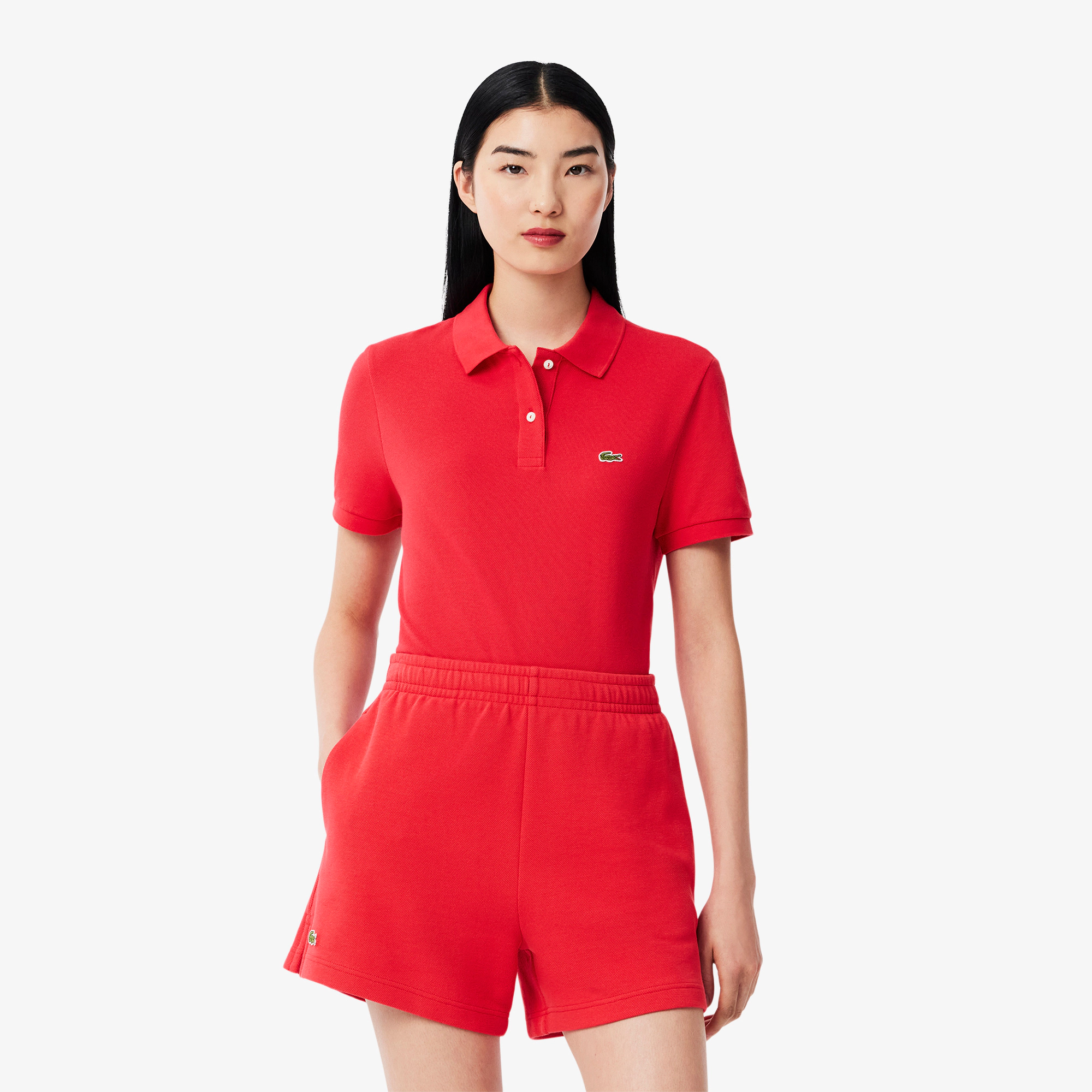 Women's Regular Fit Supple Petit Piqué Polo