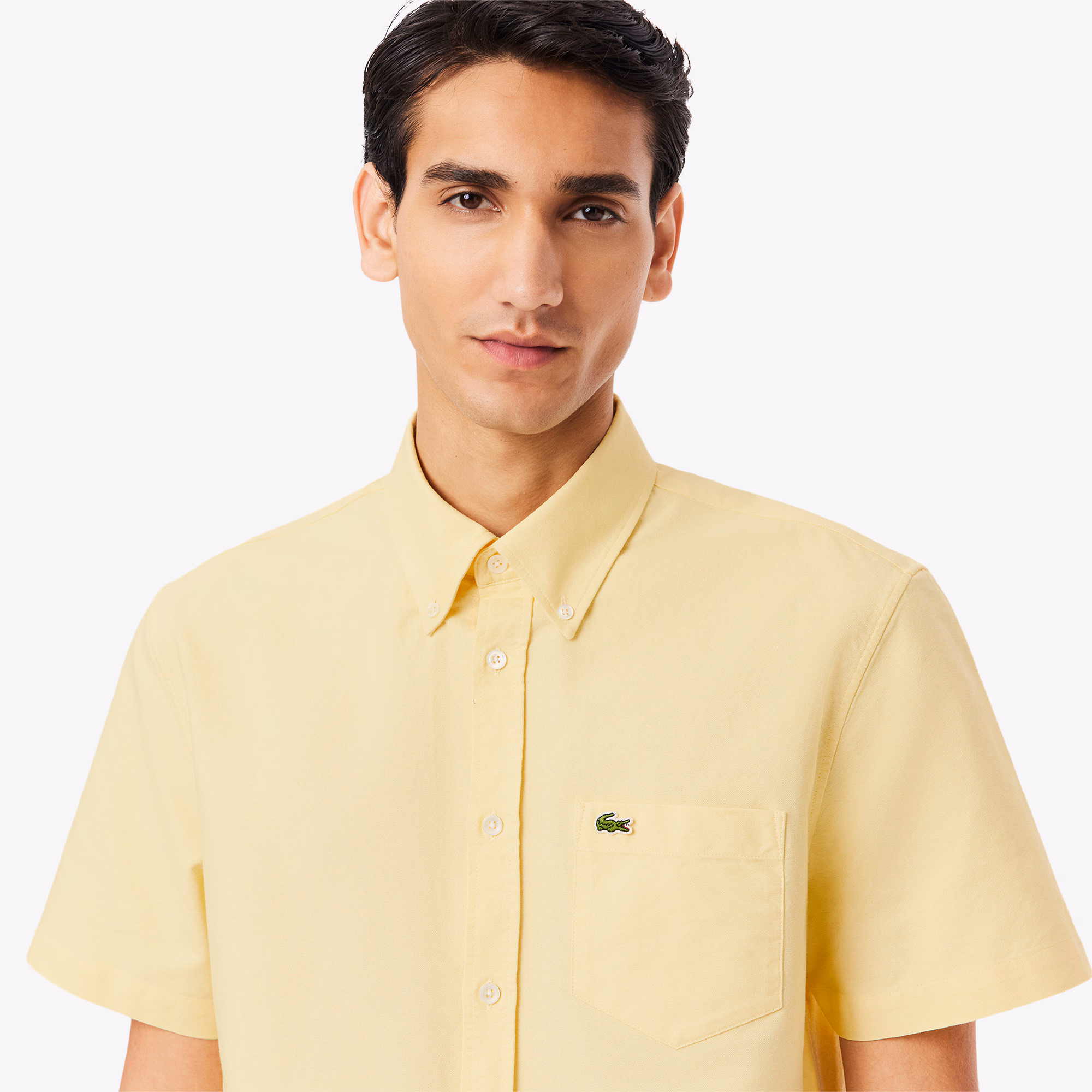 Men's Regular Fit Short Sleeve Oxford Shirt