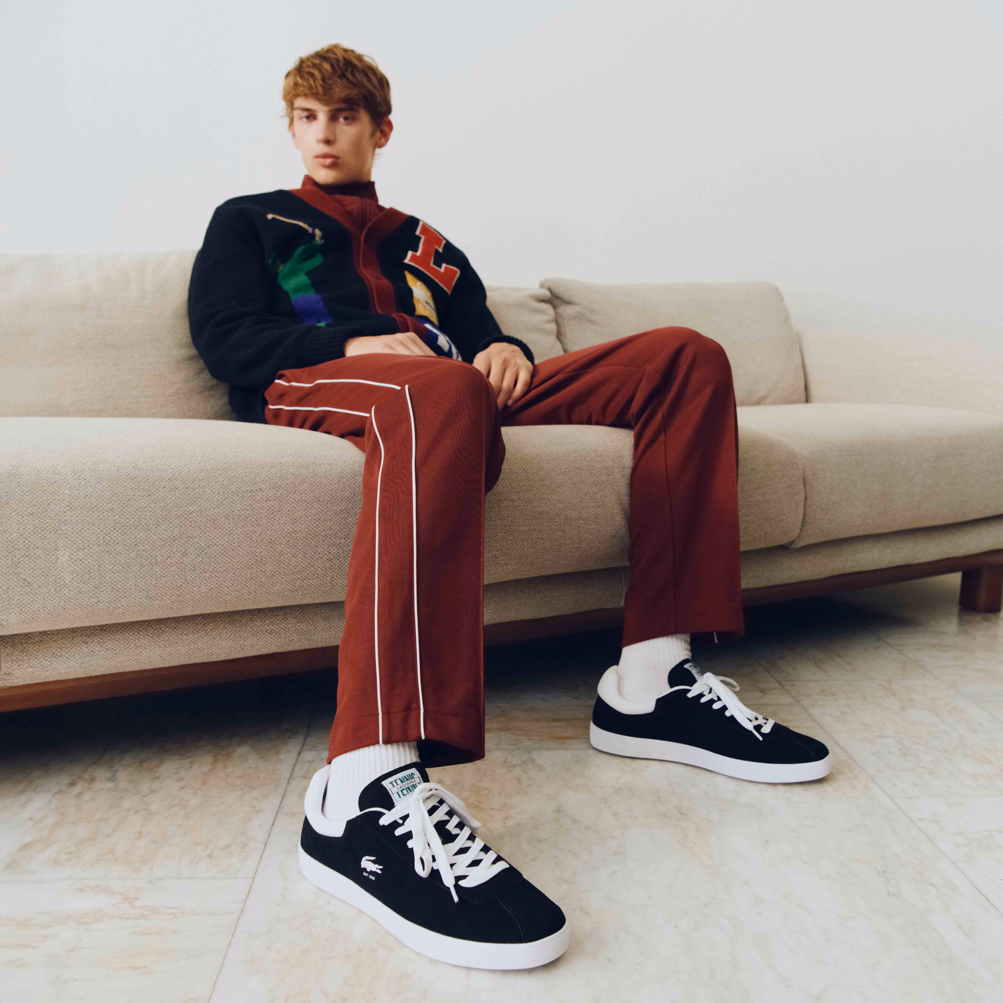 Men's Baseshot Leather Sneakers