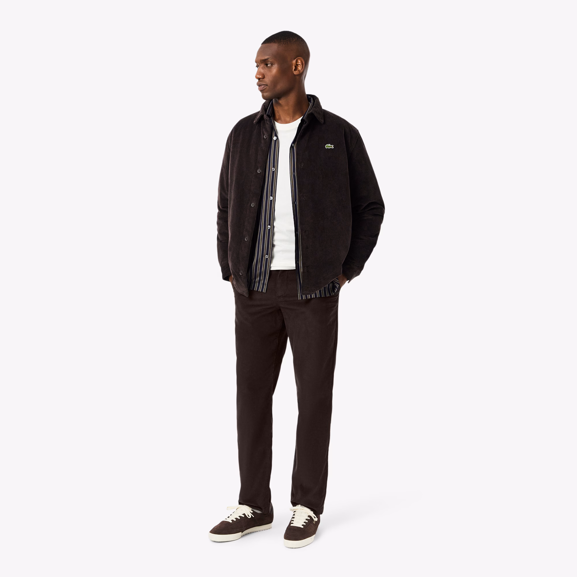 Men's Regular Fit Corduroy Chino Pants